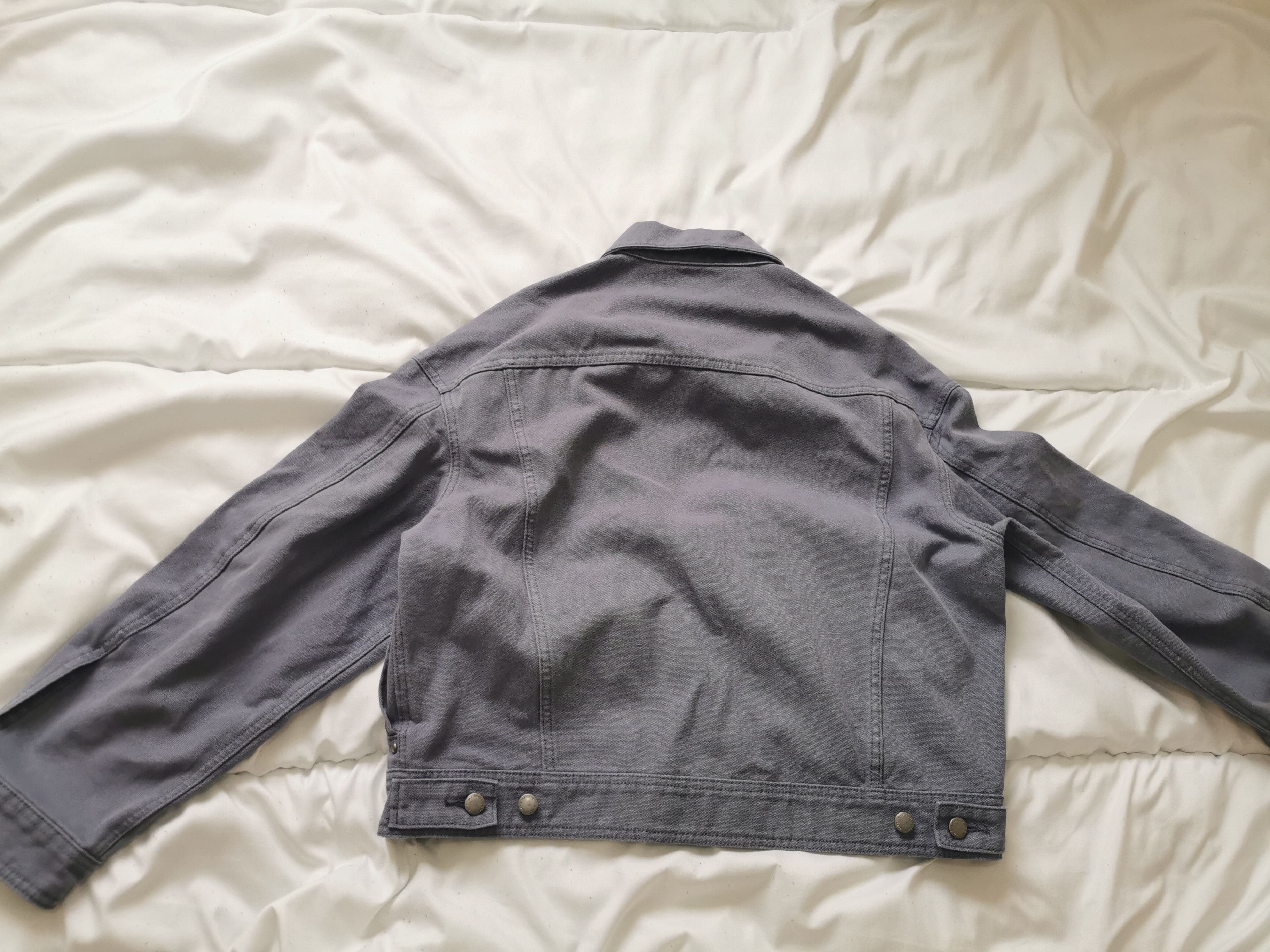 Zara Zara boxi fit blue Washed jacket and brsnd ne Size US S / EU 44-46 / 1 - 12 Thumbnail
