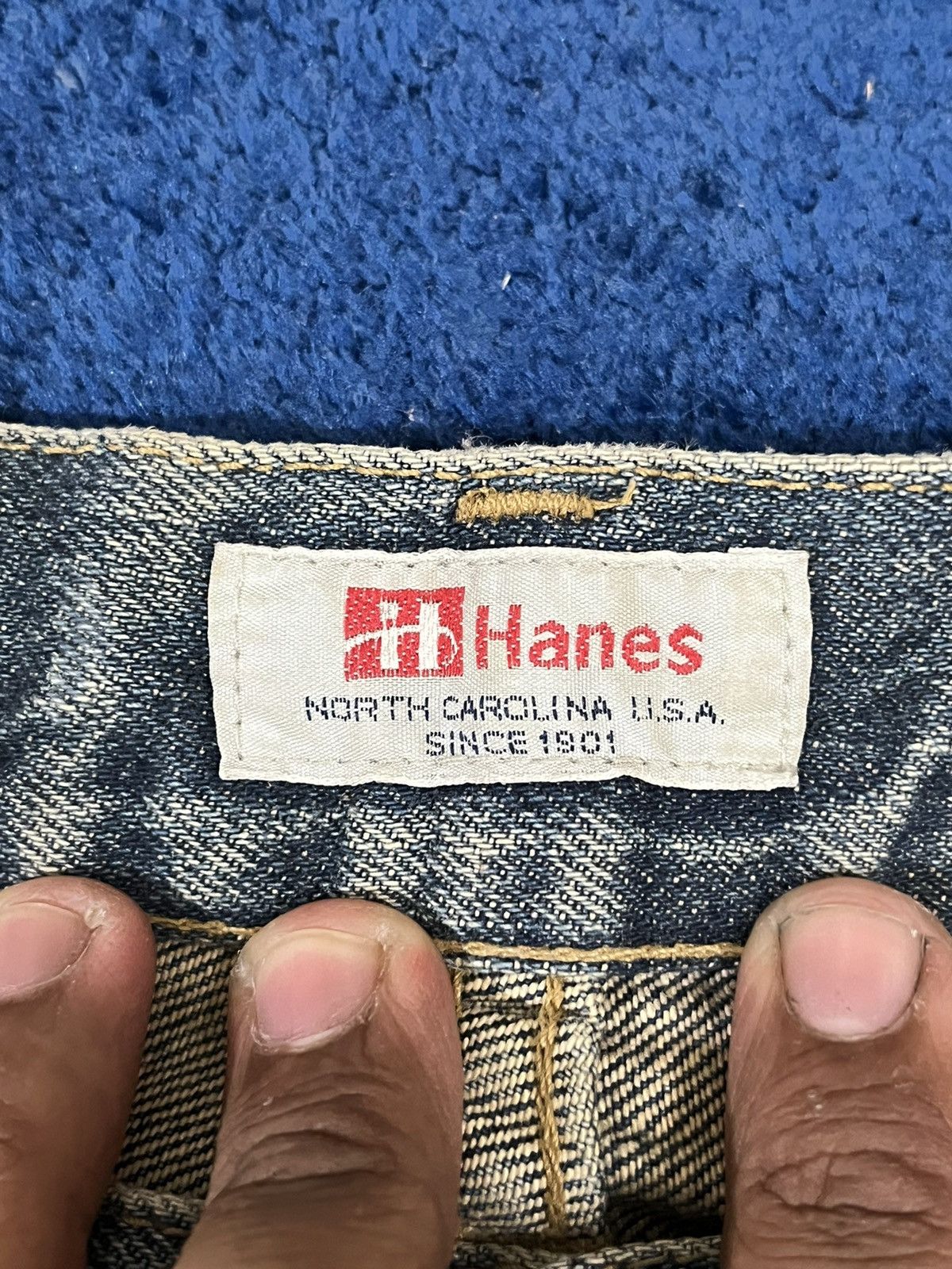 Beauty Beast Vintage Hanes Mudwash Jeans Size US 32 / EU 48 - 11 Thumbnail