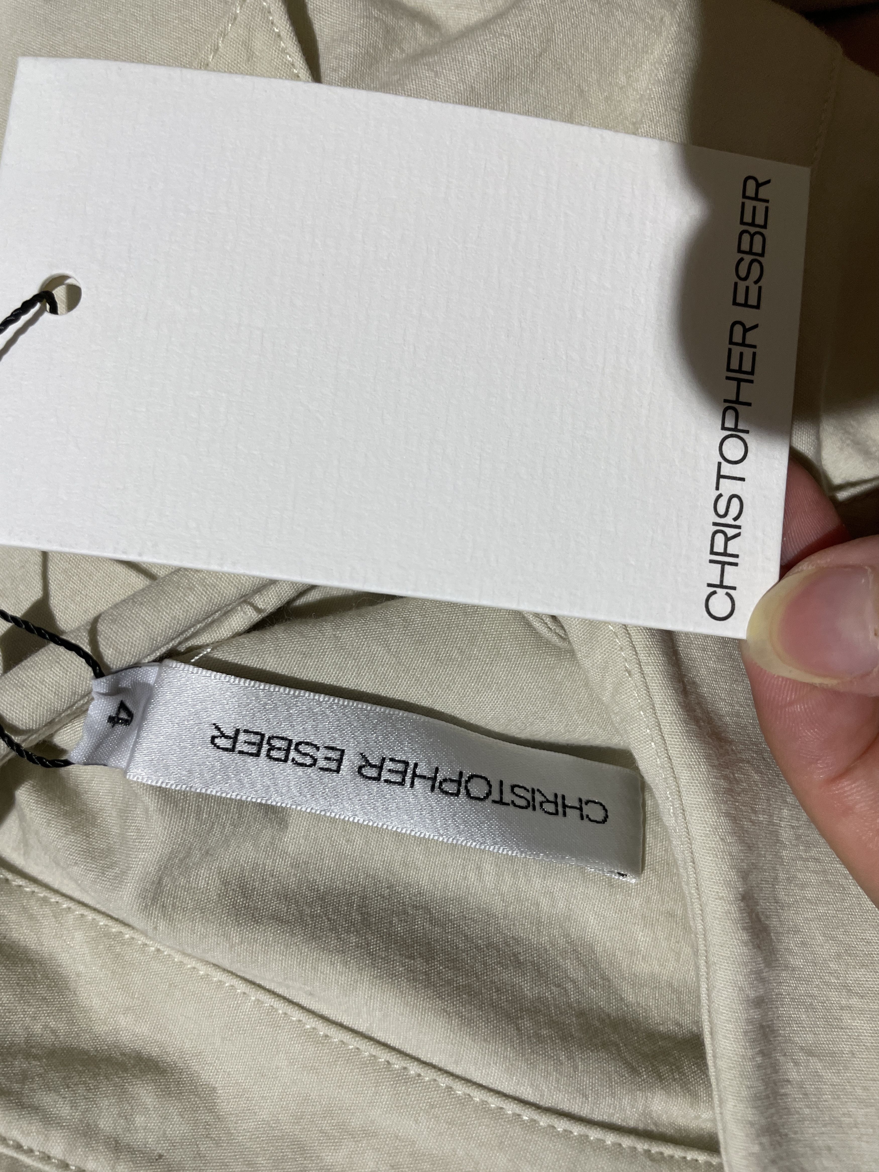 Christopher Esber Inbuilt Bra Shirt Size XS / US 0-2 / IT 36-38 - 8 Thumbnail