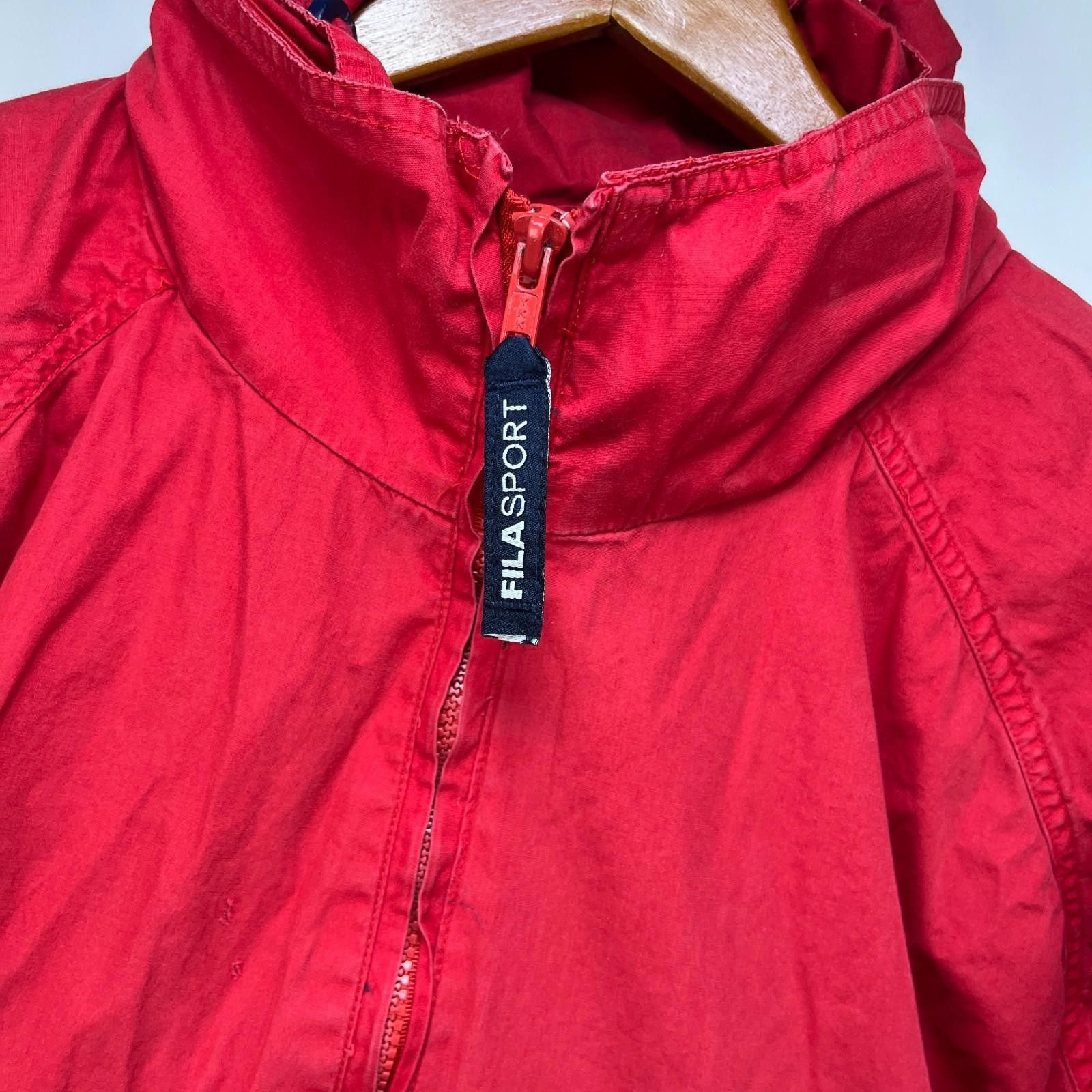 Tommy Hilfiger Vintage 90s Fila Sports Anorak Windbreaker Jacket Large Size US XL / EU 56 / 4 - 4 Thumbnail