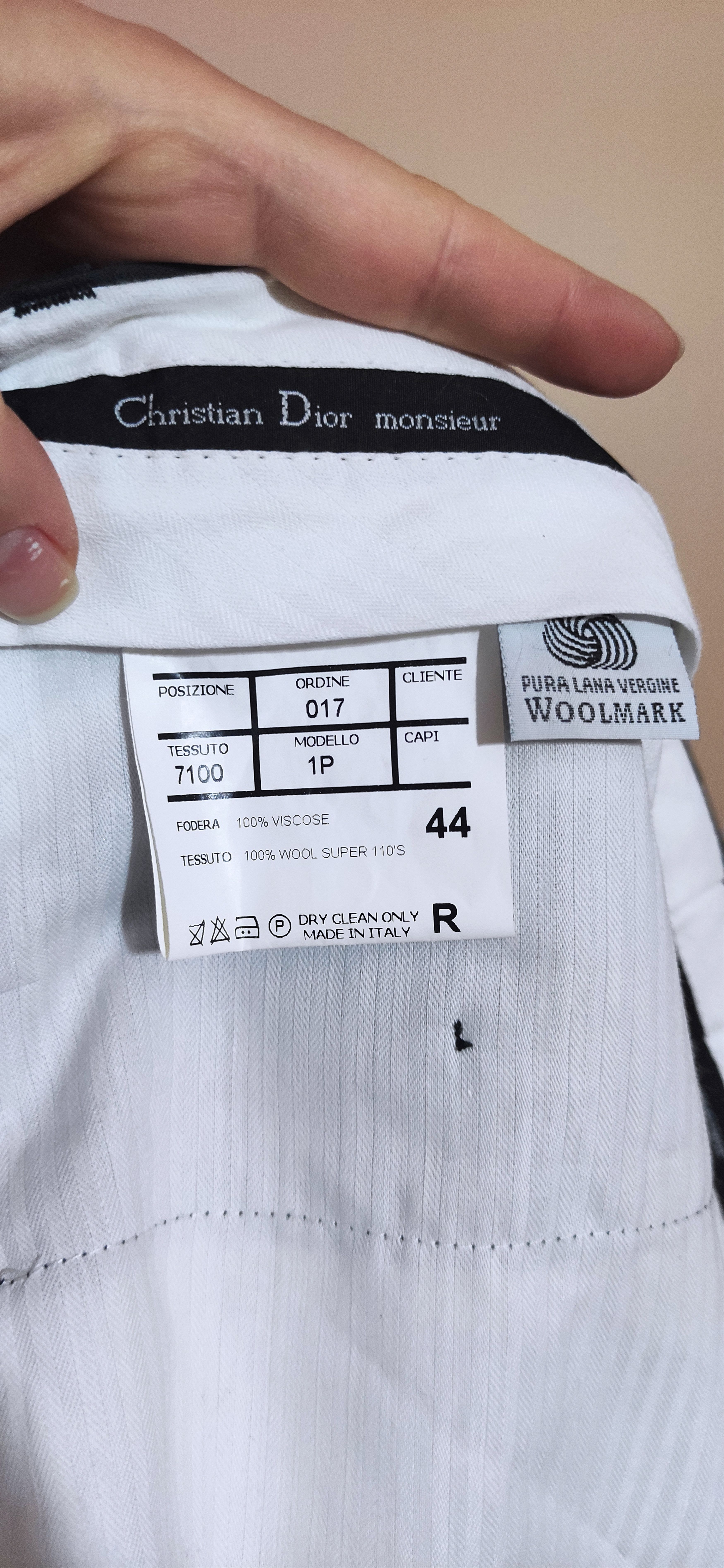 Christian Dior Monsieur The men's pants Christian Dior Size US 28 / EU 44 - 9 Thumbnail