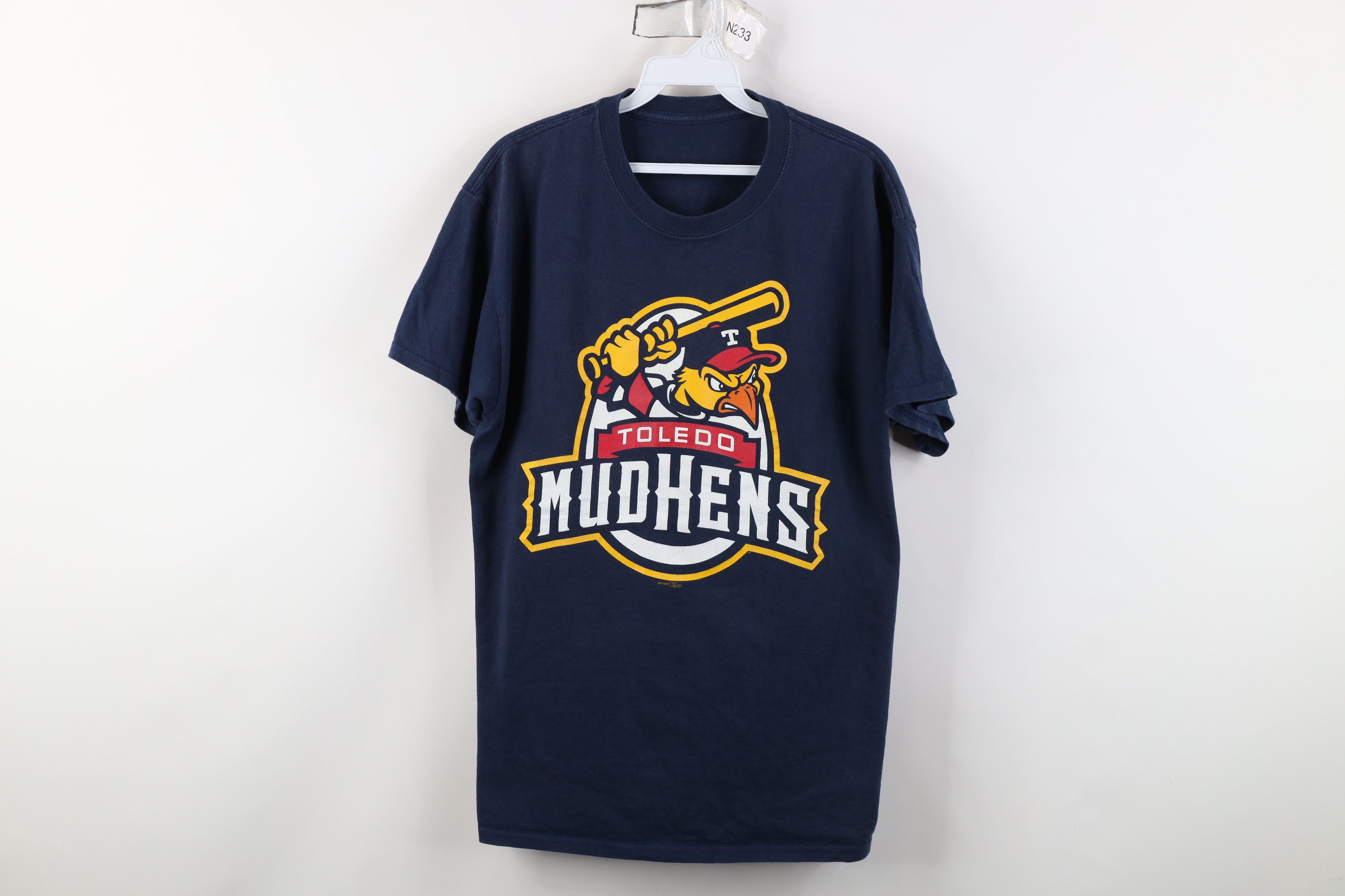 Vintage Vintage Y2K Minor League Toledo Mud Hens Baseball T-Shirt Size US L / EU 52-54 / 3 - 1 Thumbnail