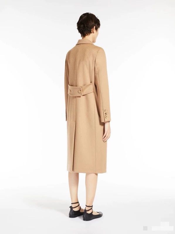 Max Mara Max Mara Classic Camel Double Breasted Coat Size S / US 4 / IT 40 - 7 Thumbnail