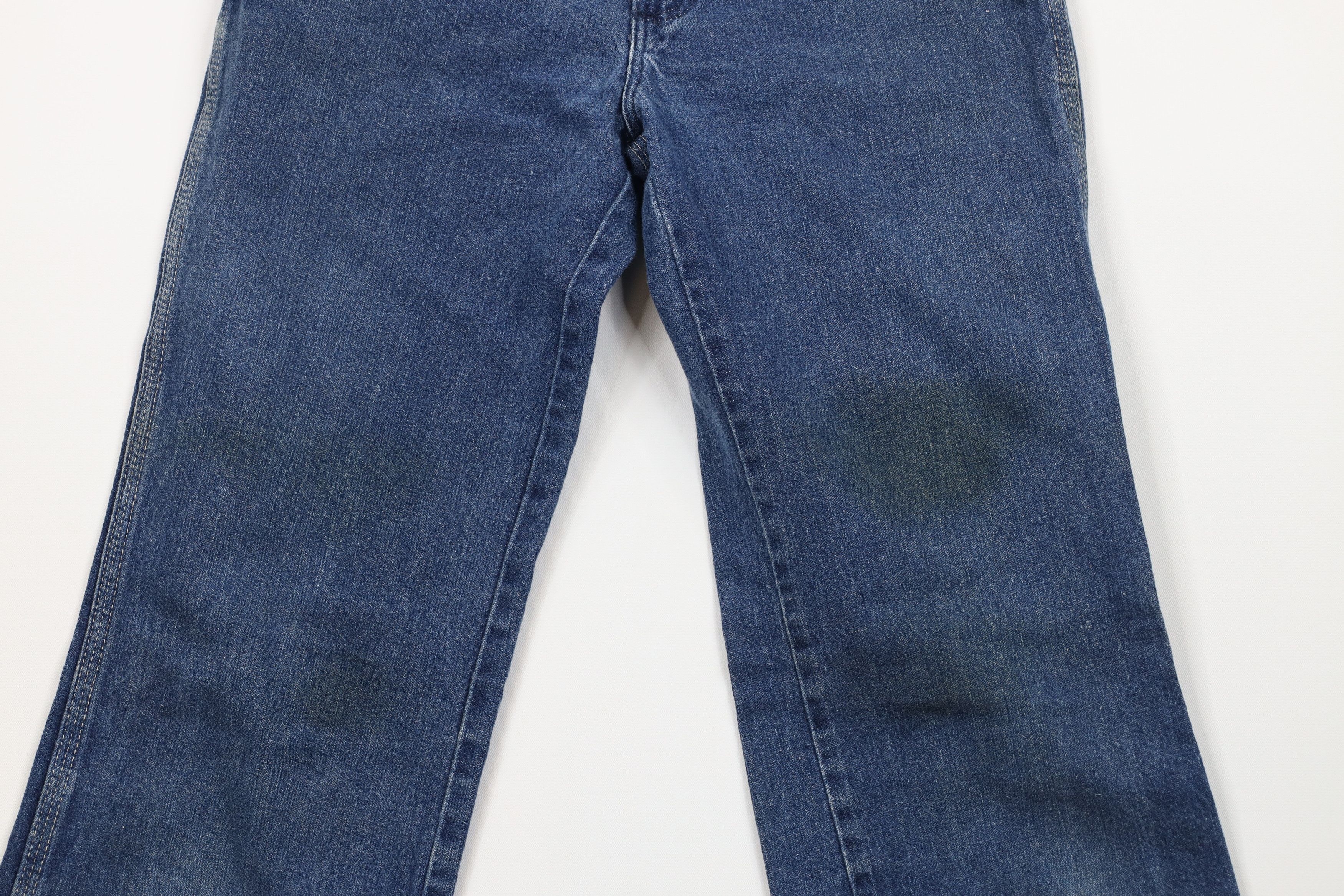 Vintage × Wrangler Vintage 70s Wrangler Wide Leg Bell Bottoms Denim Jeans USA Size 28" / US 6 / IT 42 - 3 Thumbnail