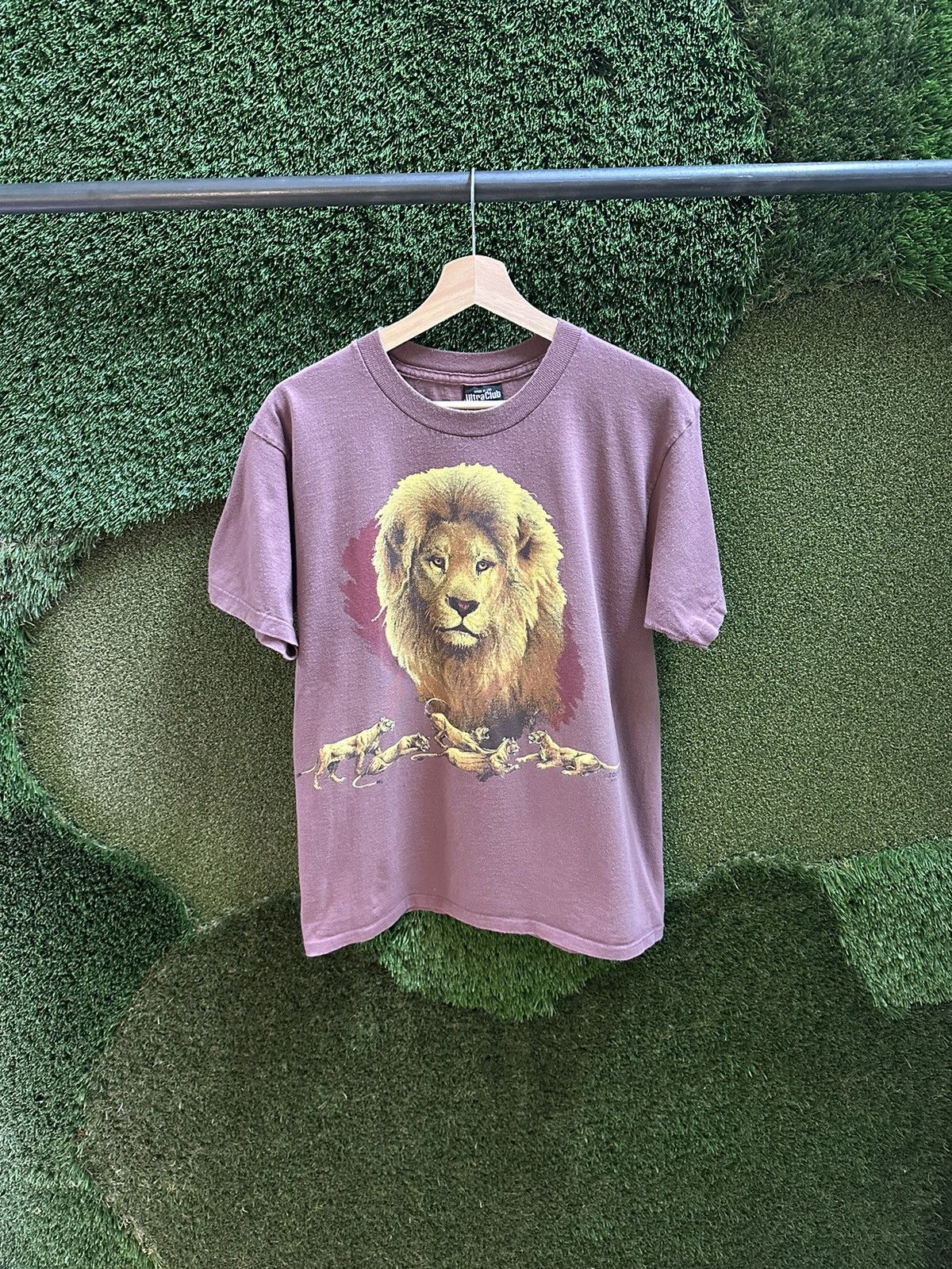 Vintage Vintage Lions Animal T-shirt Medium Size US M / EU 48-50 / 2 - 1 Thumbnail