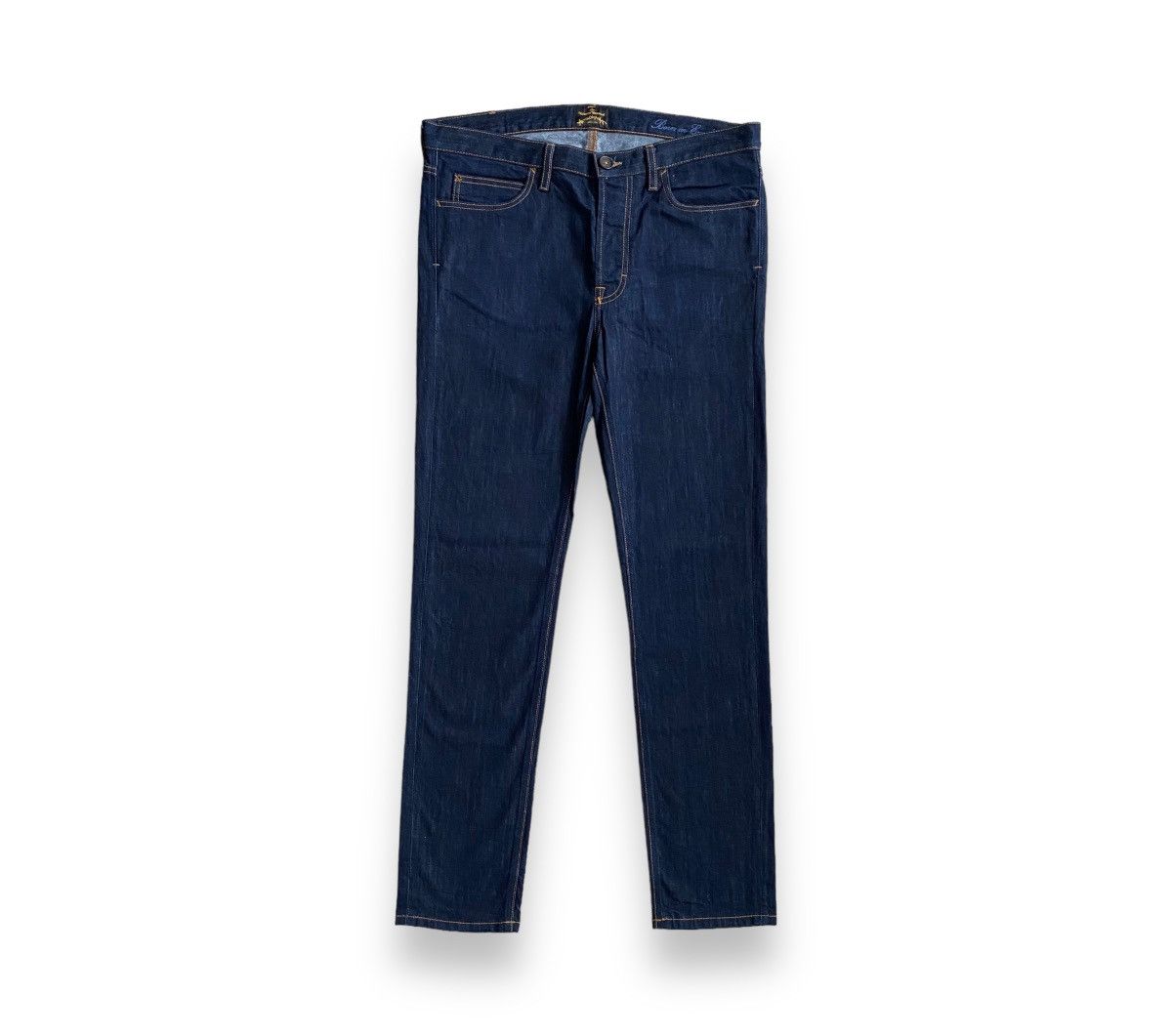Designer × Vivienne Westwood Rare💙Vivienne Westwood Aglomania Big Logo Denim Pants Size US 32 / EU 48 - 6 Thumbnail