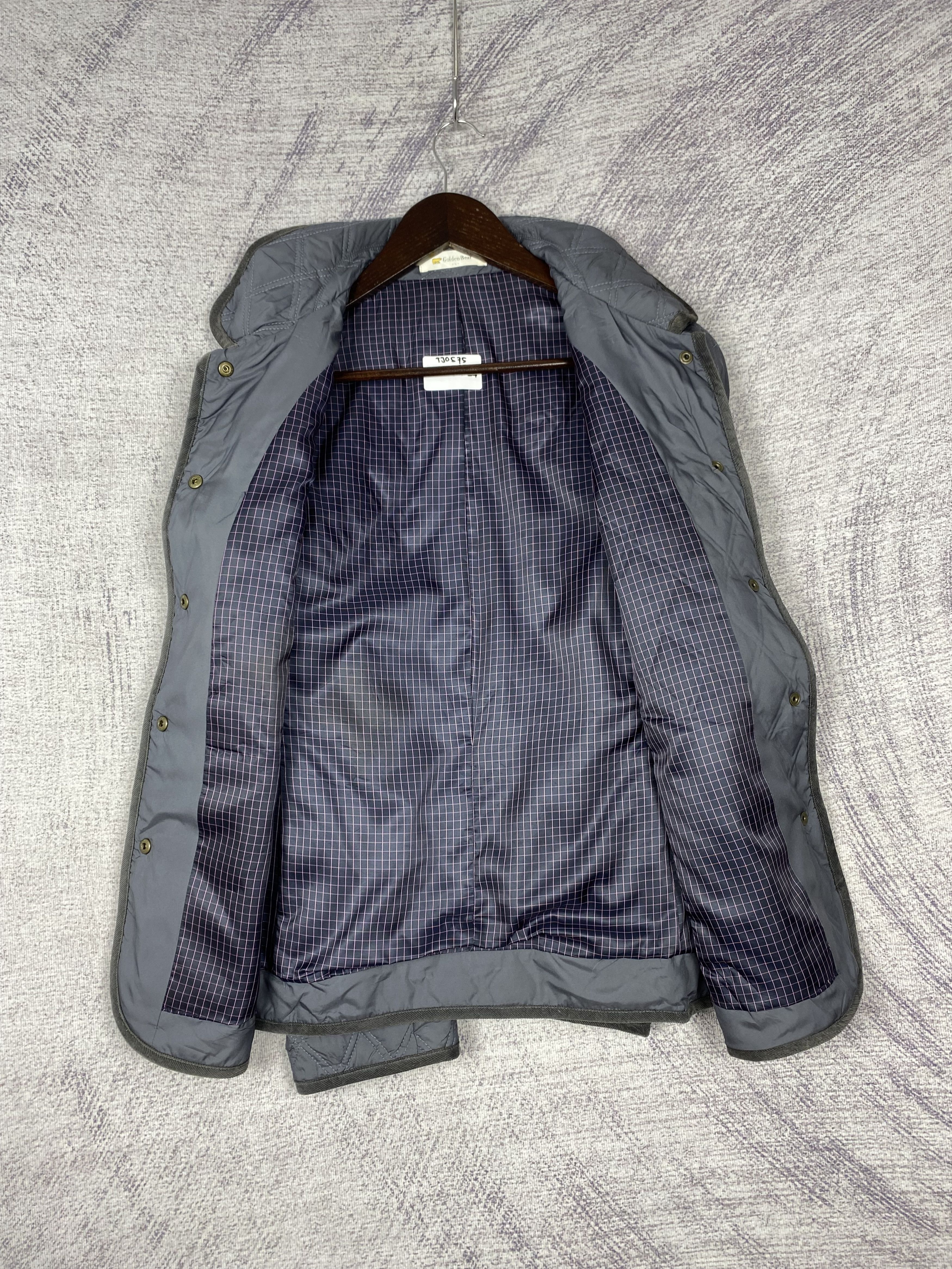 Golden Bear Vintage Golden Bear Button Up Quilted Jacket Size US L / EU 52-54 / 3 - 4 Thumbnail