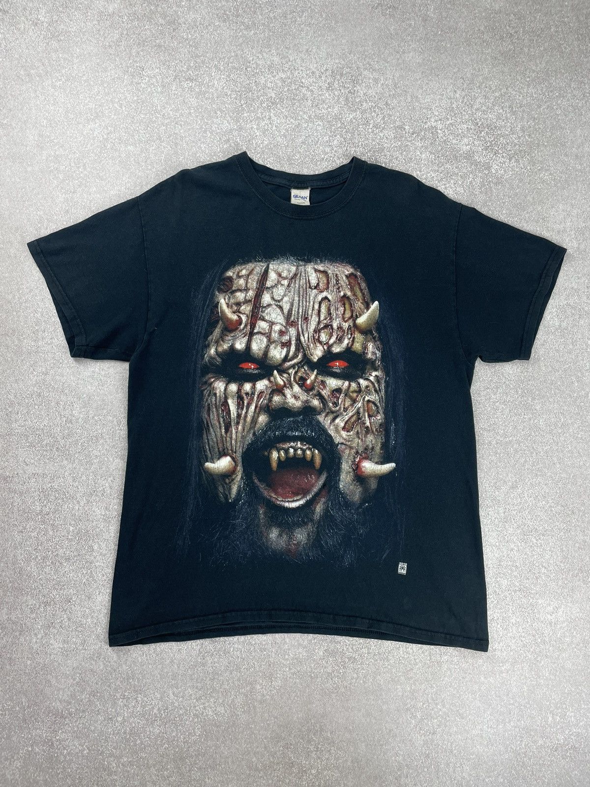 Band Tees × Vintage Vintage Lordi Monstereophonic Rock Band Tee T shirt Size US L / EU 52-54 / 3 - 1 Thumbnail
