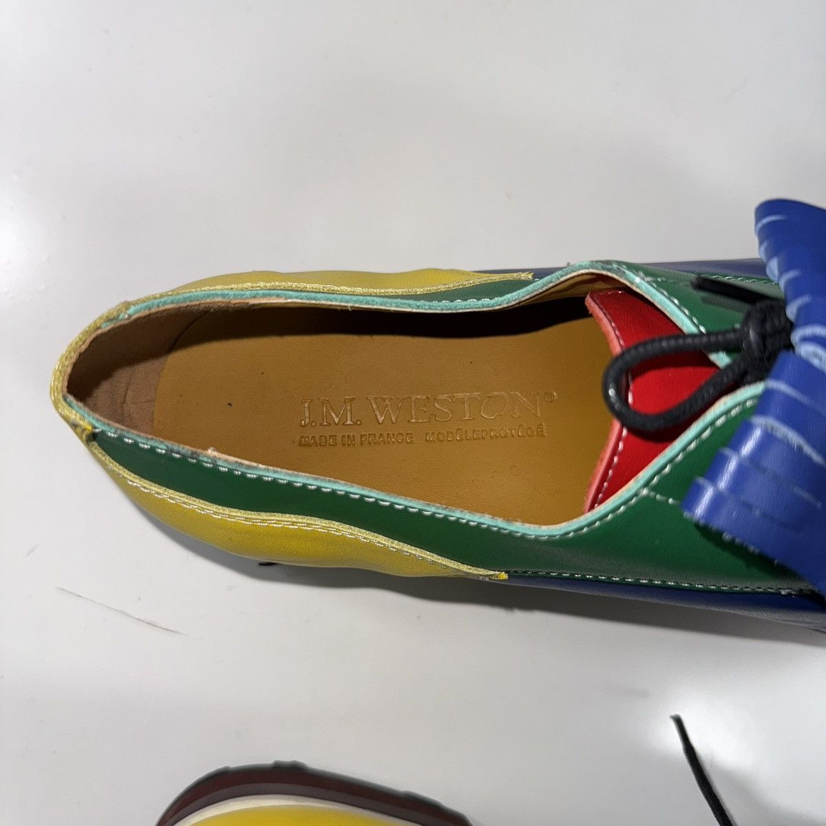 J.M. Weston RARE JM Weston Custom Made Multicolor Golf Derby Boots Shoes Size US 11 / EU 44 - 7 Thumbnail