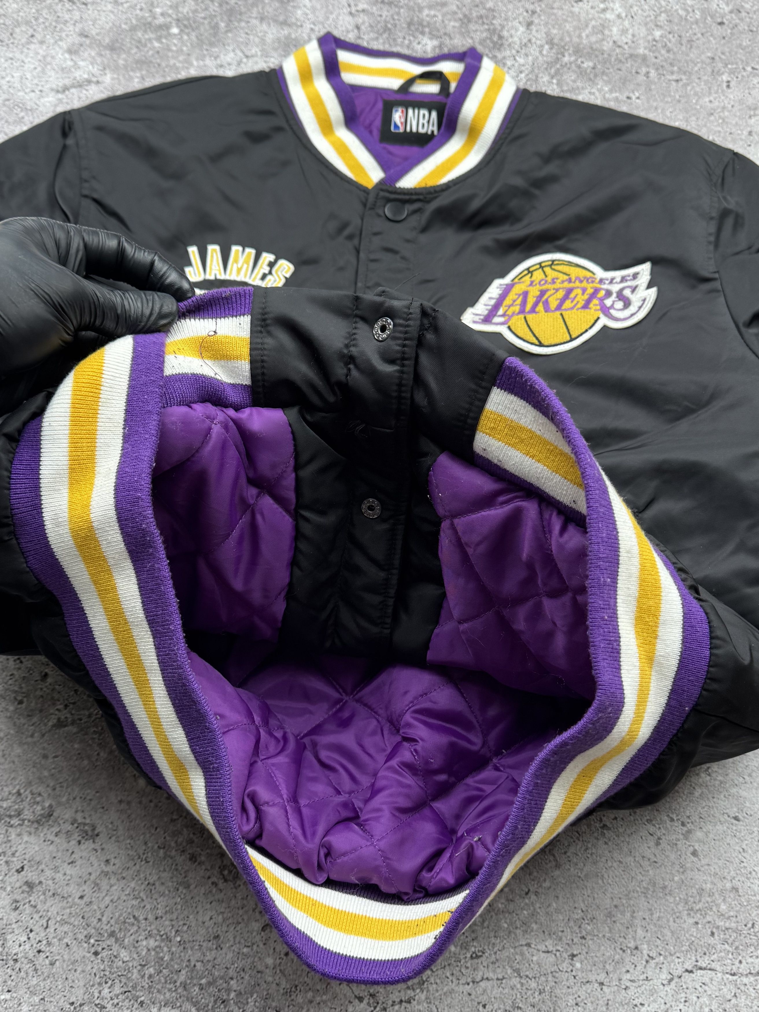 NBA Vintage Bomber Jacket C466(V95) Size US S / EU 44-46 / 1 - 6 Thumbnail