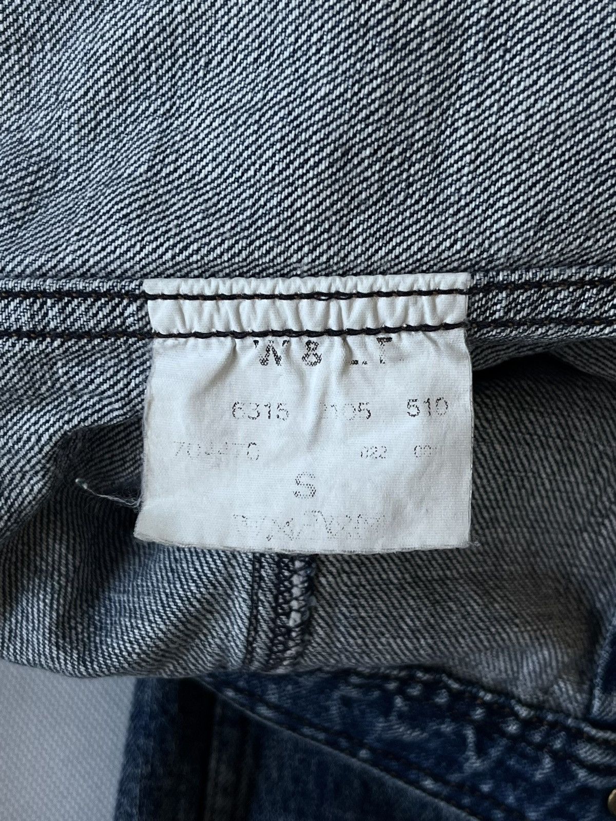 W&LT × Walter Van Beirendonck Walter Van Beirendonck W&LT Washed Denim Trucker Jacket Size S / US 4 / IT 40 - 12 Thumbnail