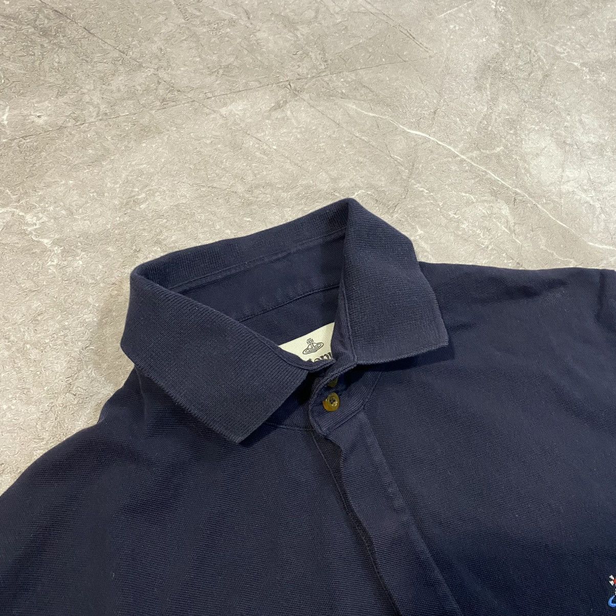 Vivienne Westwood VINTAGE VIVIENNE WESTWOOD POLO TEE SMALL LOGO Size US XL / EU 56 / 4 - 8 Thumbnail