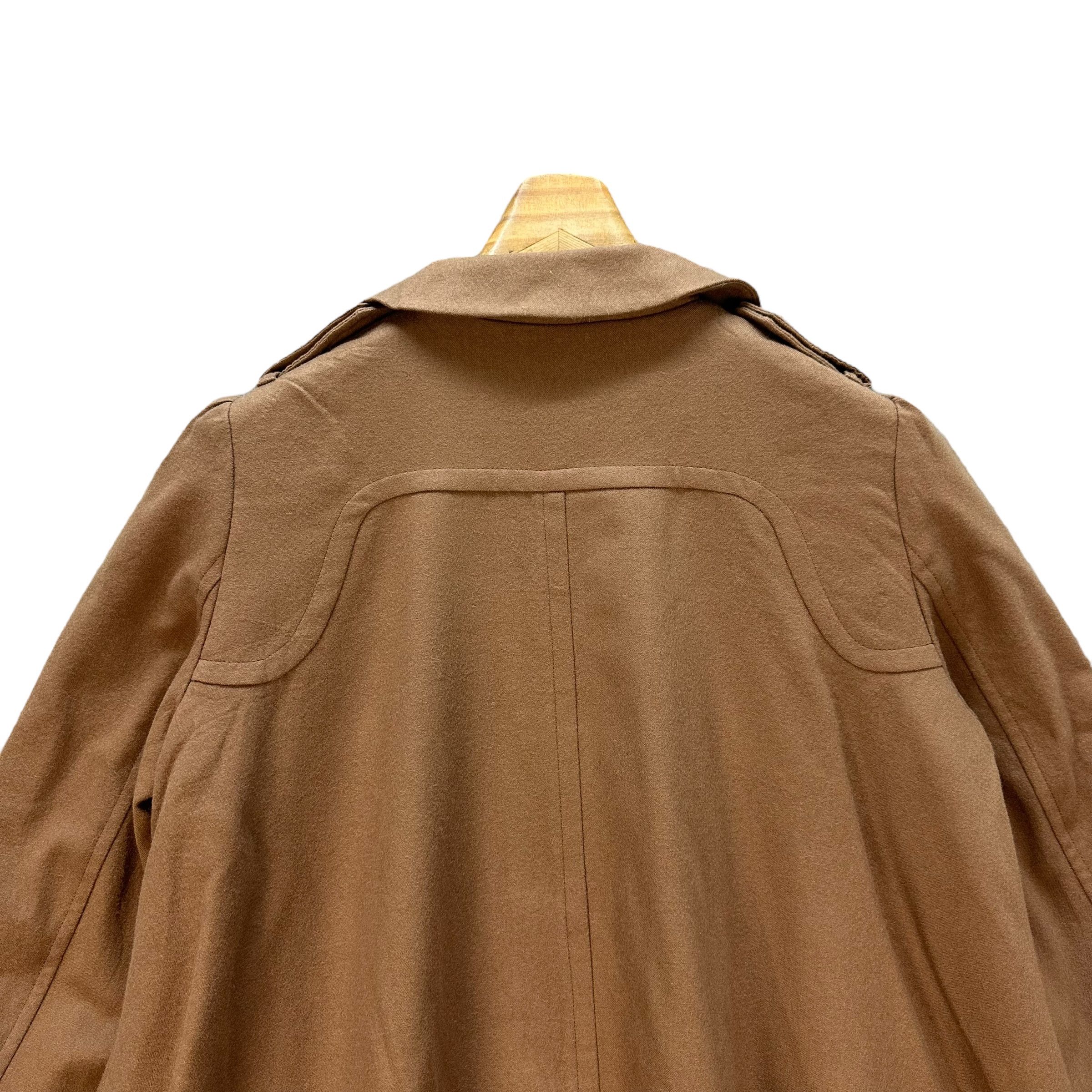 Sunao Kuwahara SUNAO KUWAHARA OVERSIZED WOOL COAT #9012-48 Size M / US 6-8 / IT 42-44 - 11 Thumbnail