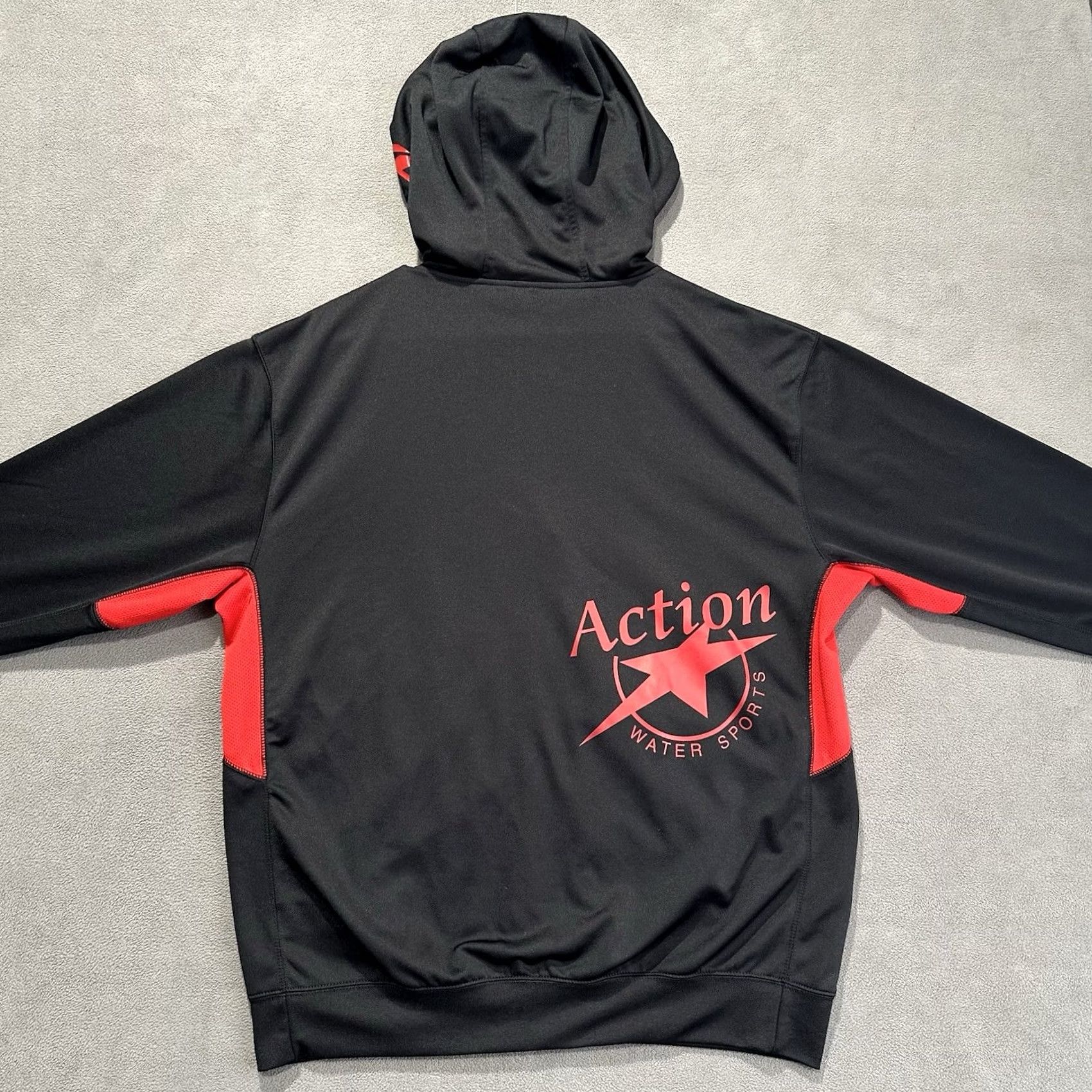 Fox Racing Fox Racing Hoodie XL Black Red Full Zip Mastercraft Hooded Outdoor EUC Mens Size US XL / EU 56 / 4 - 2 Thumbnail