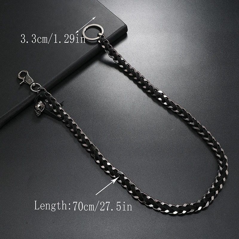 Jewelry Pants Chain Secure Travel Wallet Chain Size ONE SIZE - 4 Thumbnail
