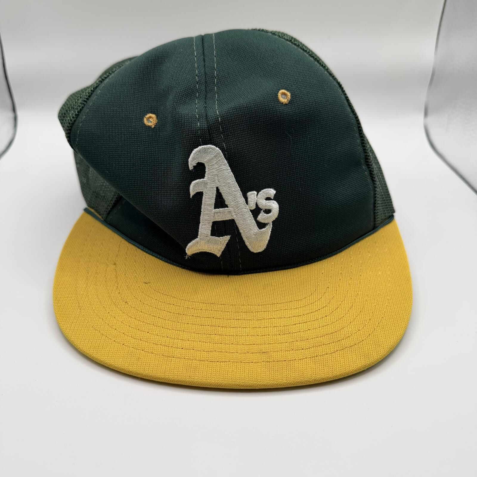 MLB MLB Hat Green VTG Oakland Athletic Snapback (2) Size ONE SIZE - 1 Thumbnail