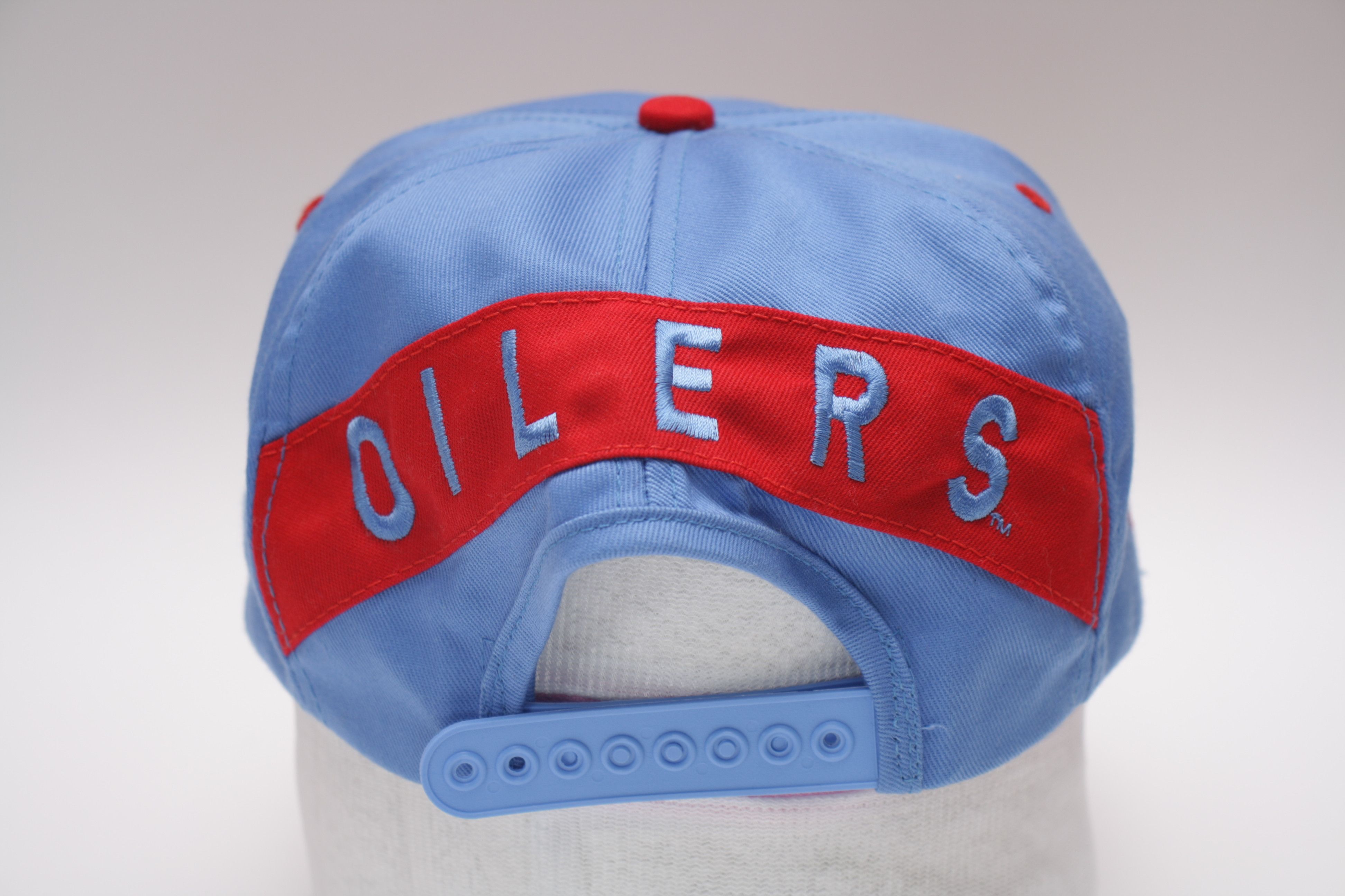 NFL VTG Houston Oilers #1 Apparel Snapback Hat 90s NFL Football Size ONE SIZE - 4 Thumbnail