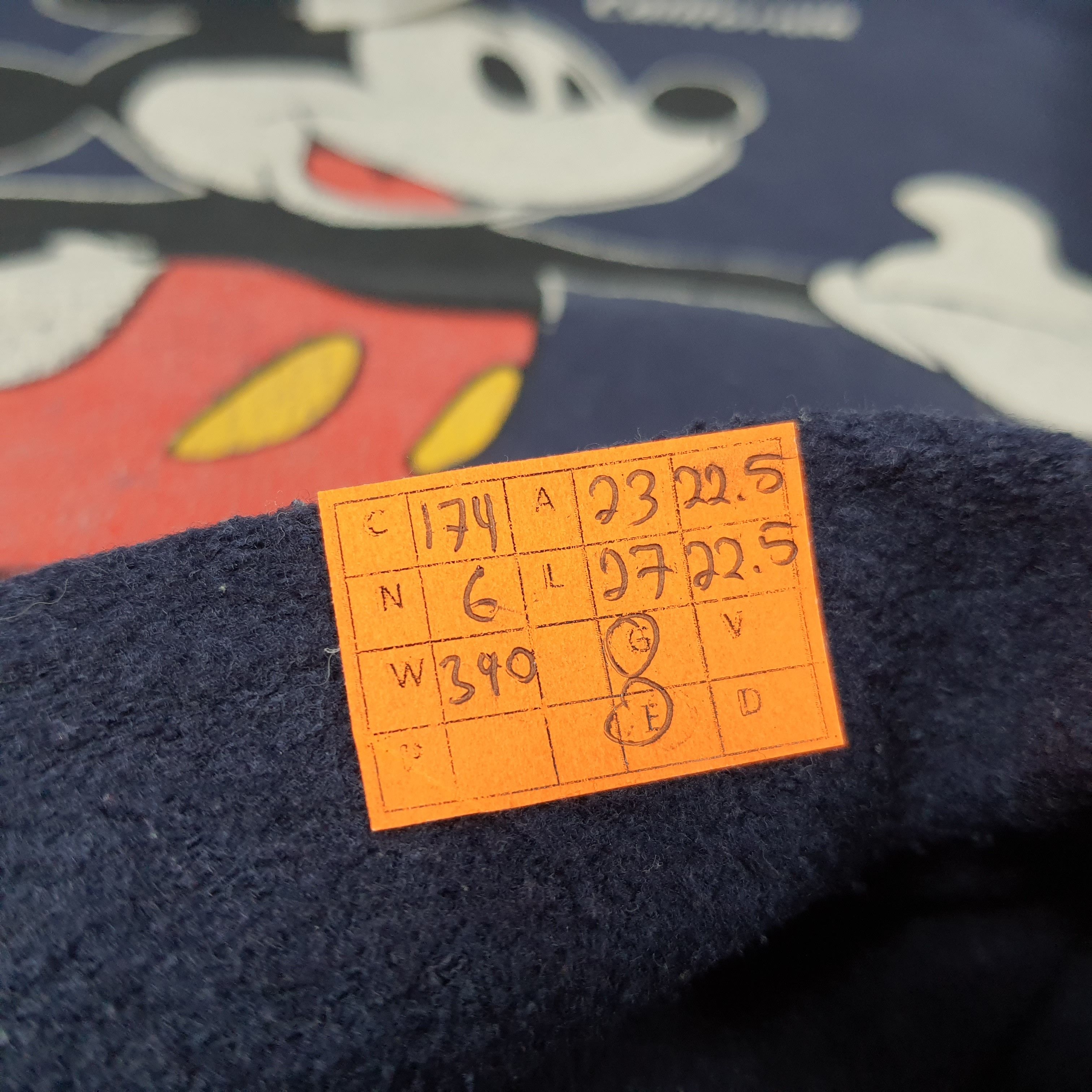 Disney × Mickey Mouse × Vintage Vintage Mickey Mouse California Mirror Printed Sweatshirts Size US L / EU 52-54 / 3 - 9 Thumbnail