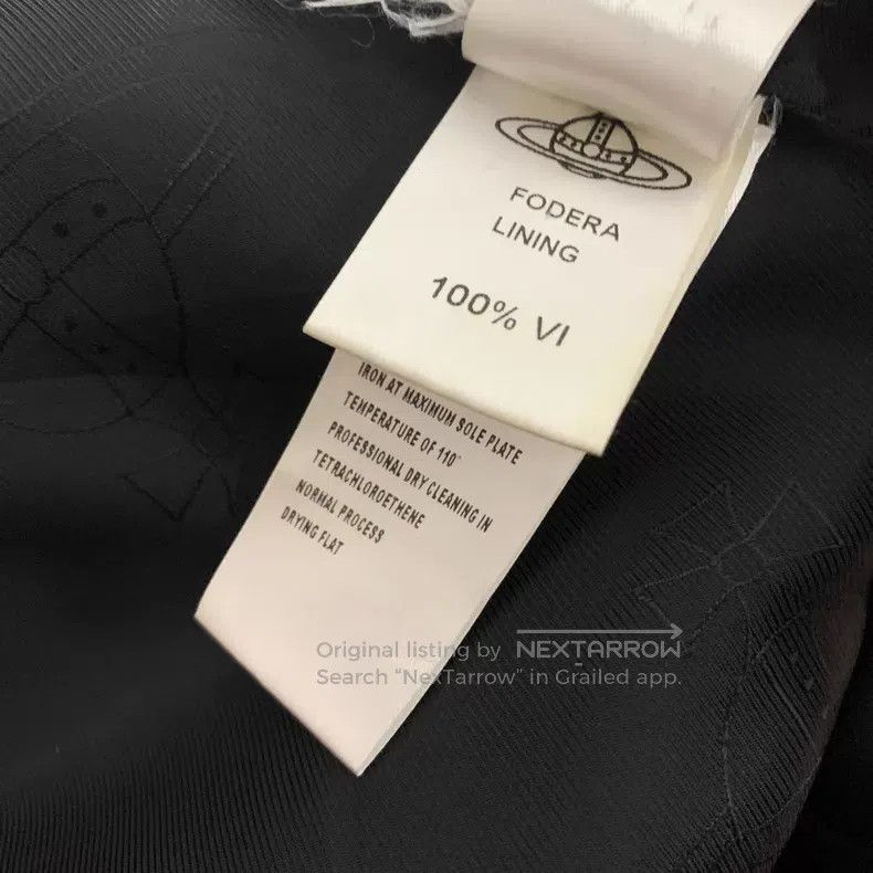 Vivienne Westwood Vivienne Westwood Gray Plaid Double-Breasted Coat Size M / US 6-8 / IT 42-44 - 7 Thumbnail