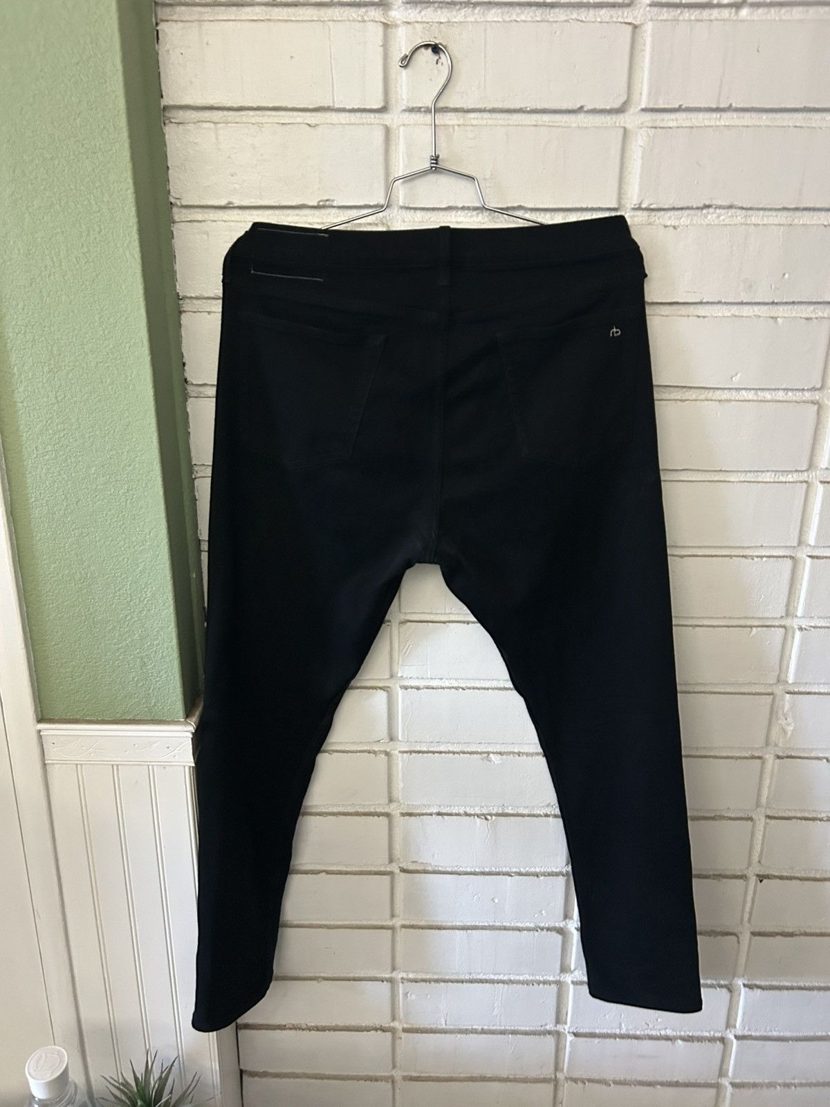 Rag & Bone Rag & Bone Fit 1 Skinny Black Denim (sz34L32) Size US 34 / EU 50 - 2 Thumbnail