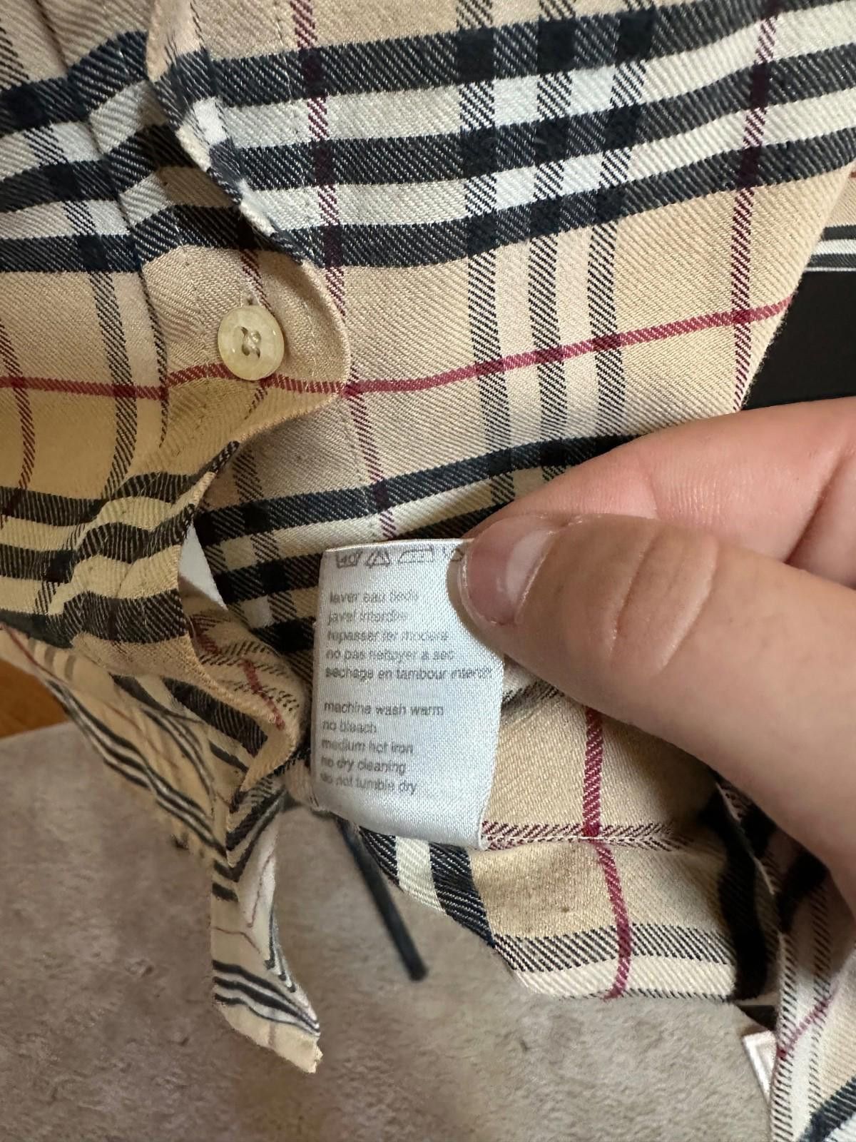 Burberry Women's BURBERRY London Nova Check Cotton Shirt Button-Up Size XL / US 12-14 / IT 48-50 - 11 Thumbnail