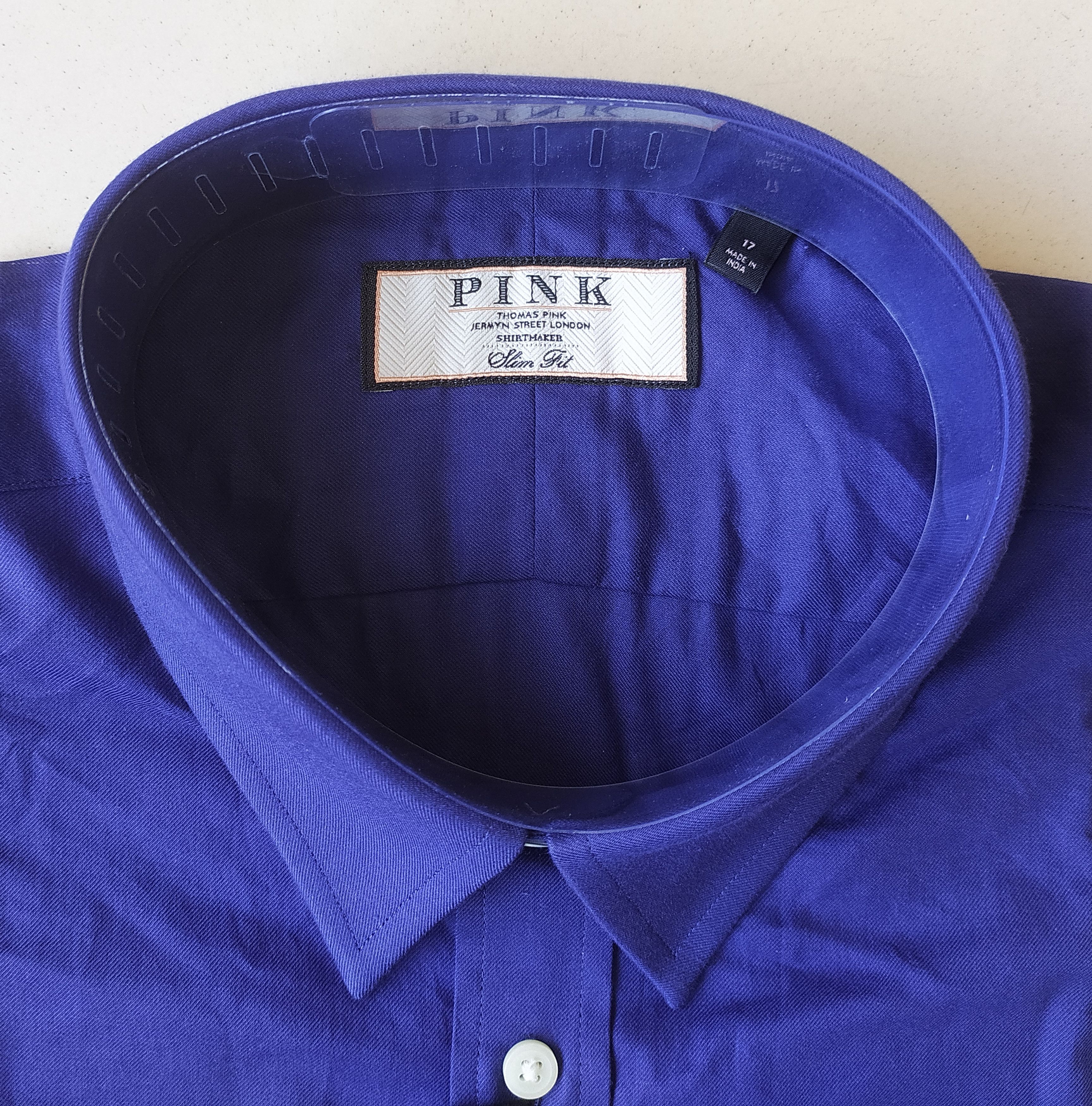 Thomas Pink Thomas Pink Slim Fit Half Sleeve Shirt Free Shipping T/127 Size US XXL / EU 58 / 5 - 5 Thumbnail