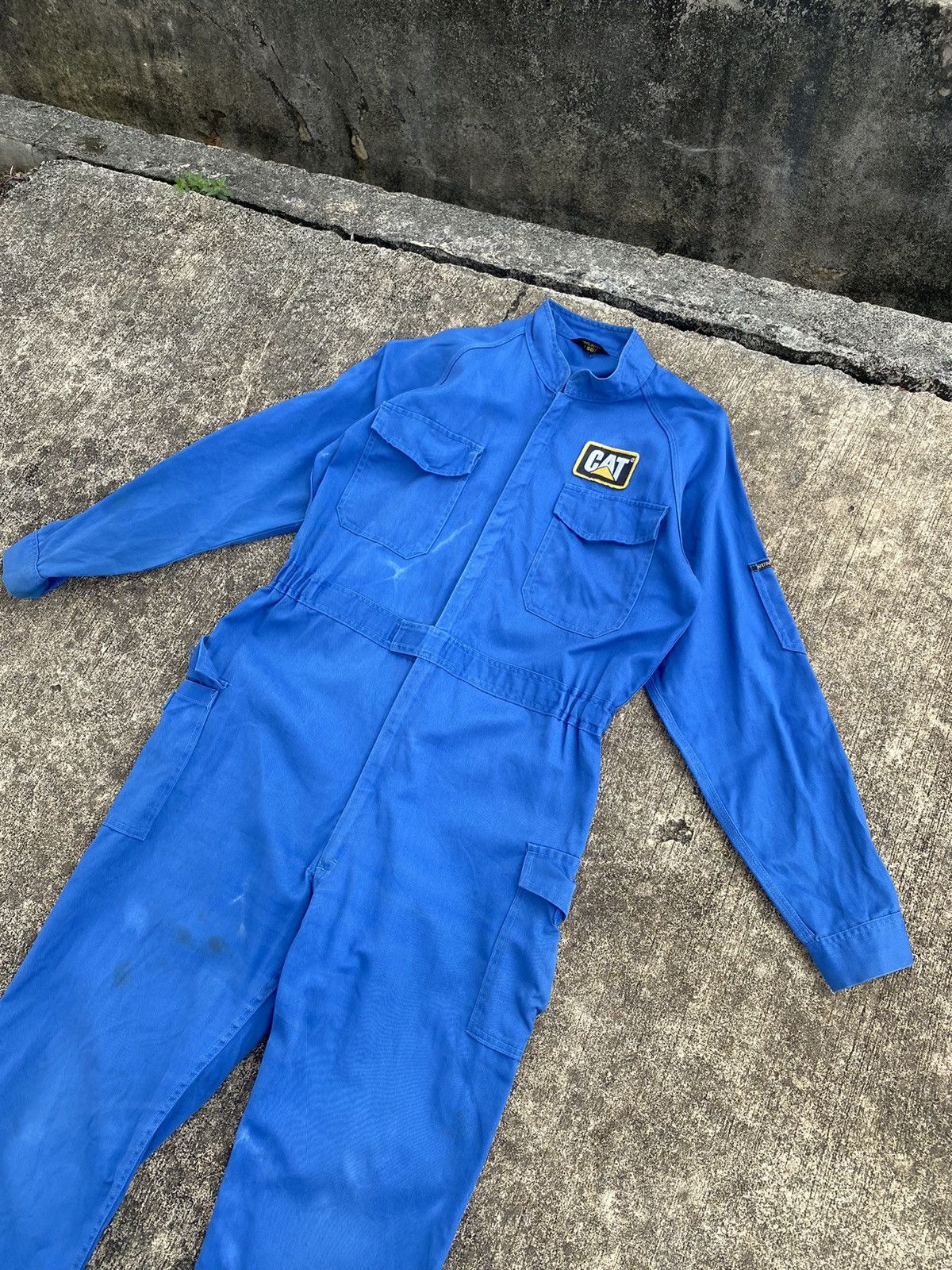 Caterpillar Vintage Distressed Caterpillar Overalls Jumpsuits Size US 38 / EU 54 - 1 Thumbnail