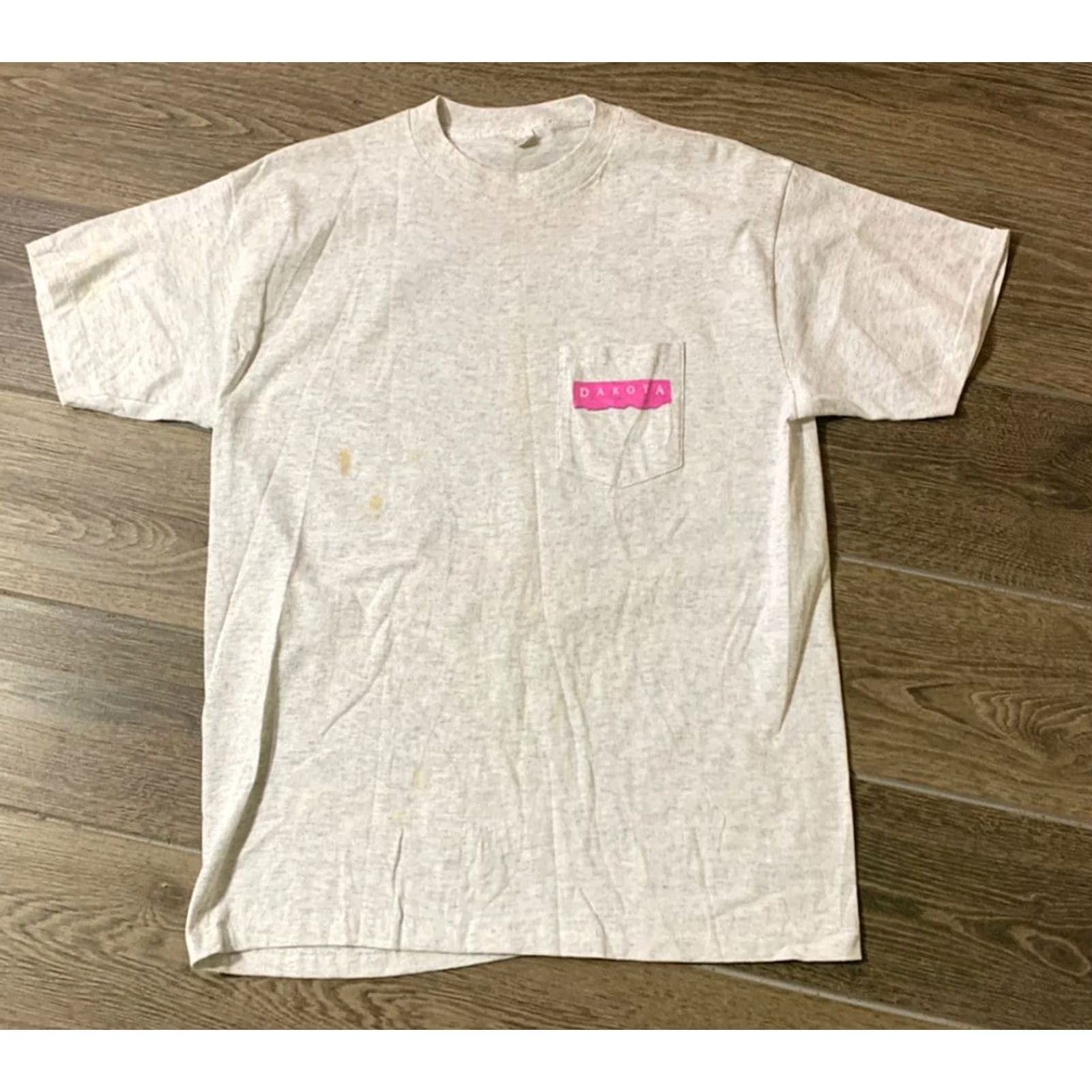 Vintage VINTAGE 90s Dakota Cigarettes Single Stitch T Shirt Gray XL Mens Size US XL / EU 56 / 4 - 4 Thumbnail