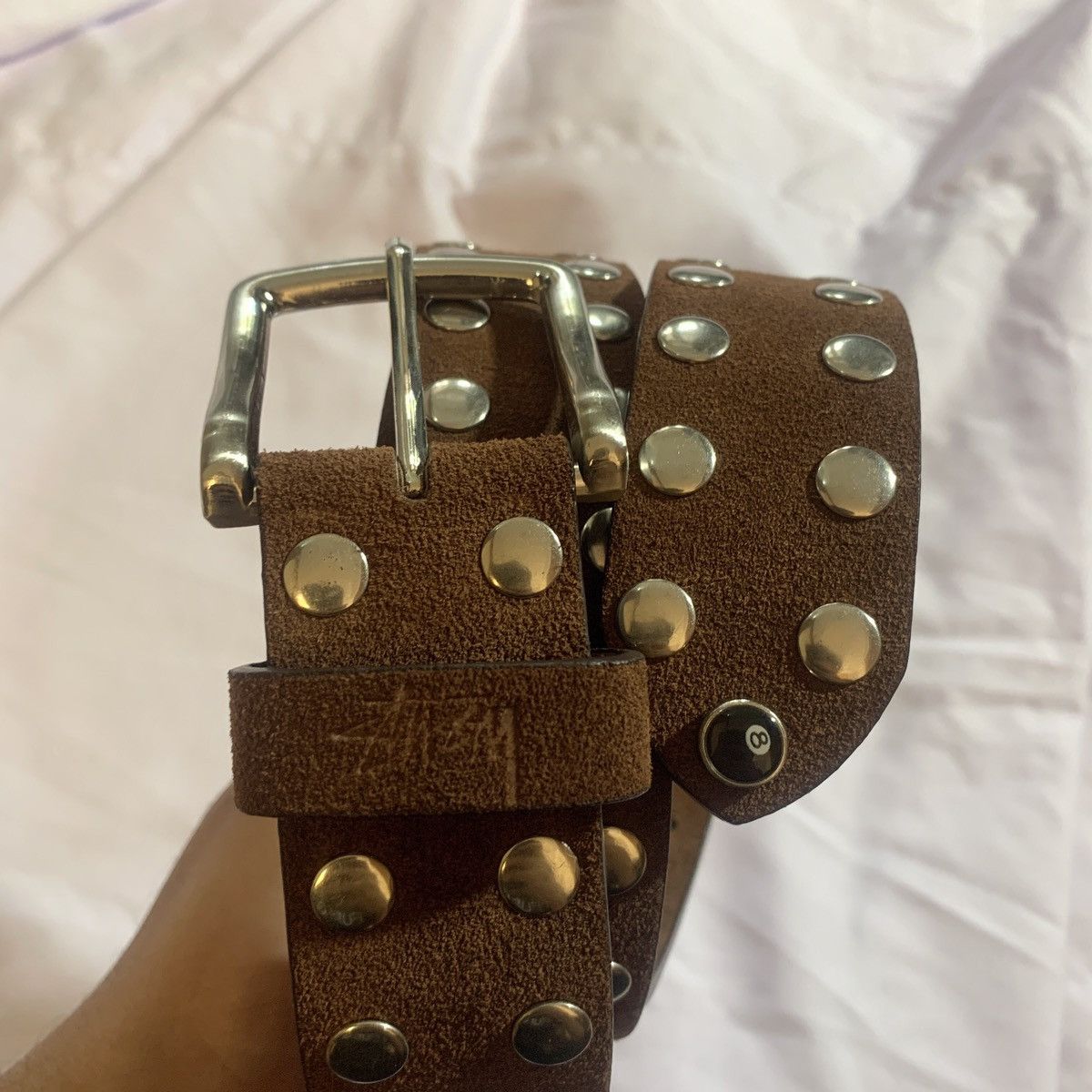 Stussy Stussy SS-LINK STUDDED BELT | Grailed