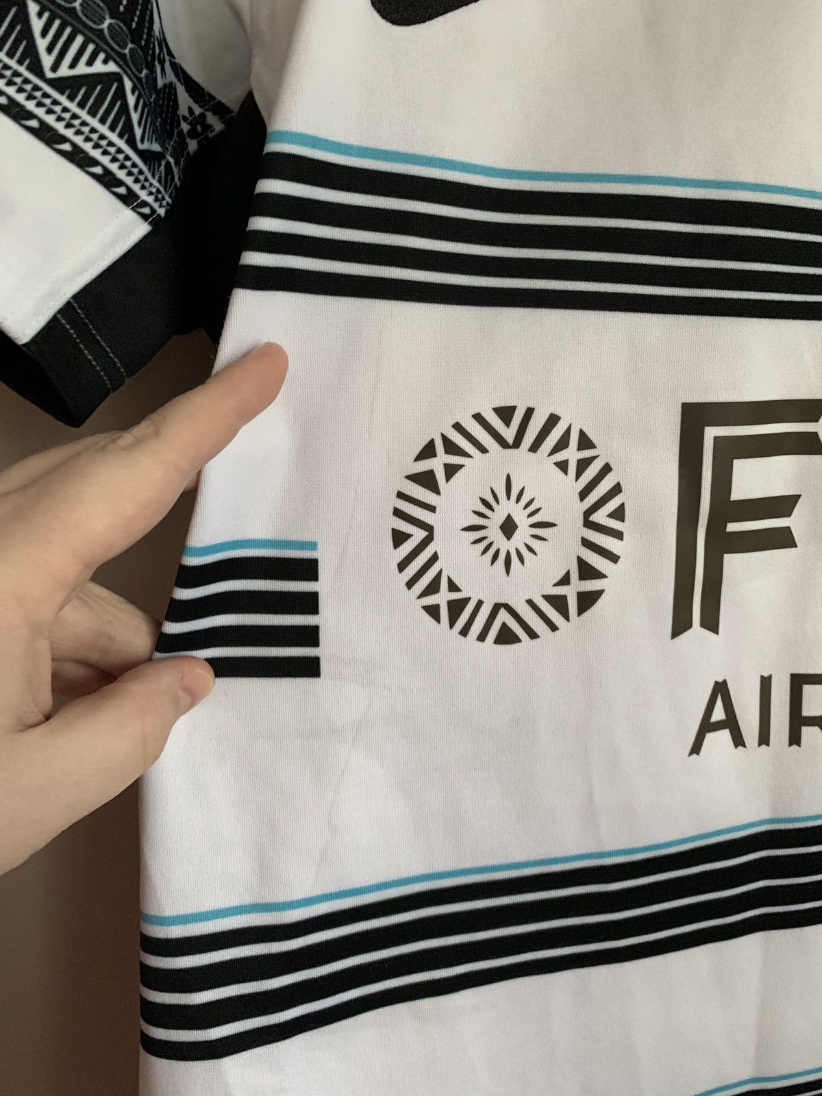Nike Fiji 22/23 Home Rugby Sevens Shirt Nike Jersey Size M Size US M / EU 48-50 / 2 - 6 Thumbnail