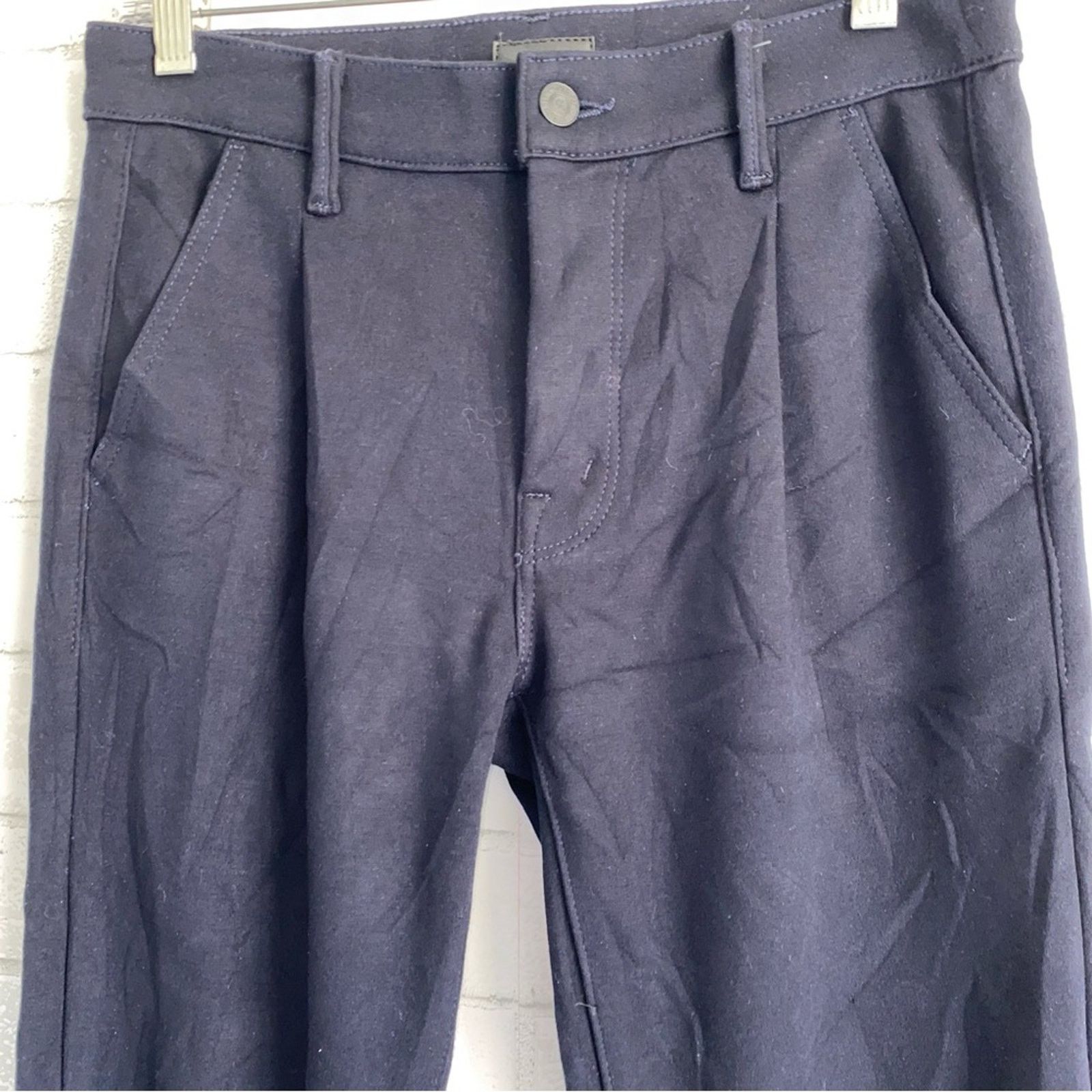 MOTHER Mother Denim Pleated Trainer Blue French Kissing Jeans 27 Size 27" / US 4 / IT 40 - 6 Thumbnail
