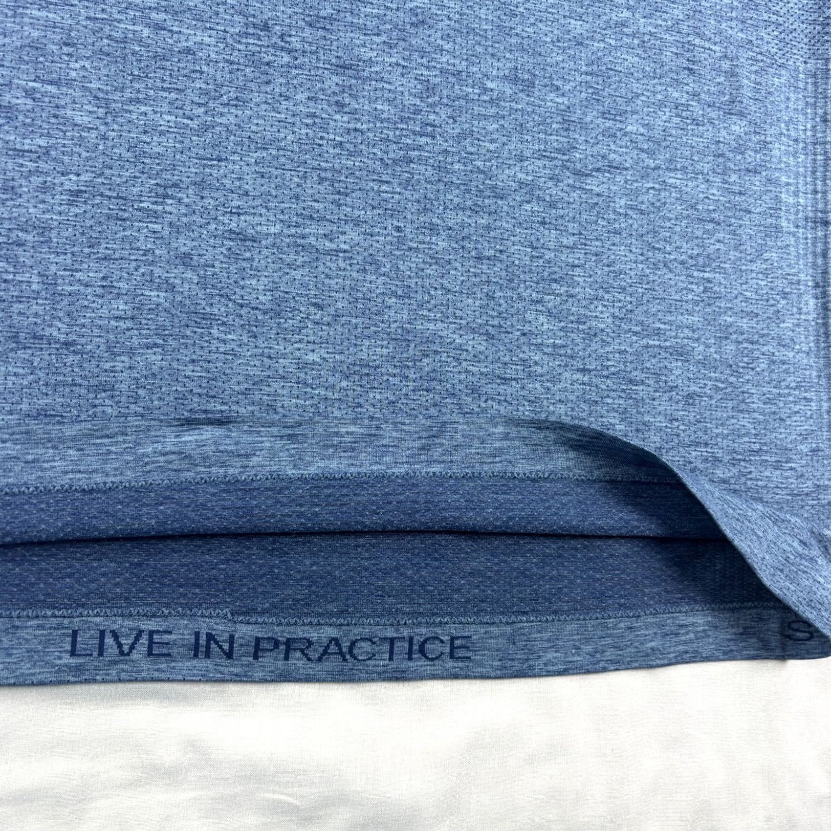 Lululemon Lululemon Metal Vent Tech Polo Shirt Mens Small Blue Golf Performance Stretch Size US S / EU 44-46 / 1 - 5 Thumbnail