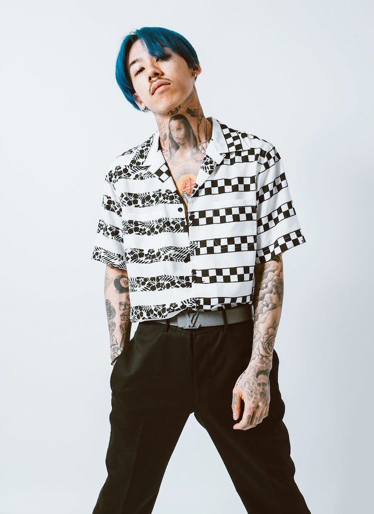Facetasm Facetasm flora & checker short sleeve shirt Size US M / EU 48-50 / 2 - 1 Thumbnail