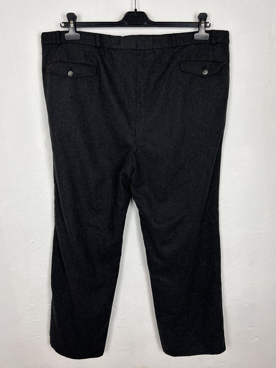Burberry 90s Vintage Burberrys Wool Casual Pants Trousers In Grey Size US 36 / EU 52 - 6 Thumbnail