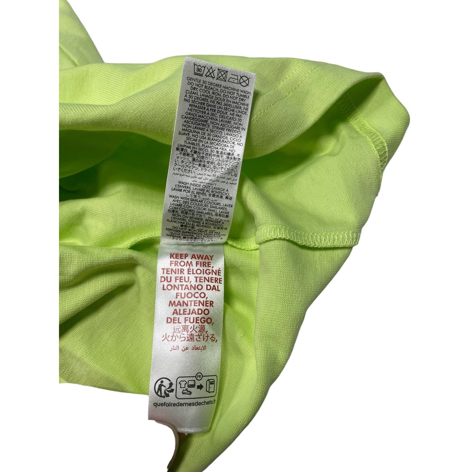 Casablanca Casablanca 'Tennis Club' Lime Tee Size US L / EU 52-54 / 3 - 4 Thumbnail