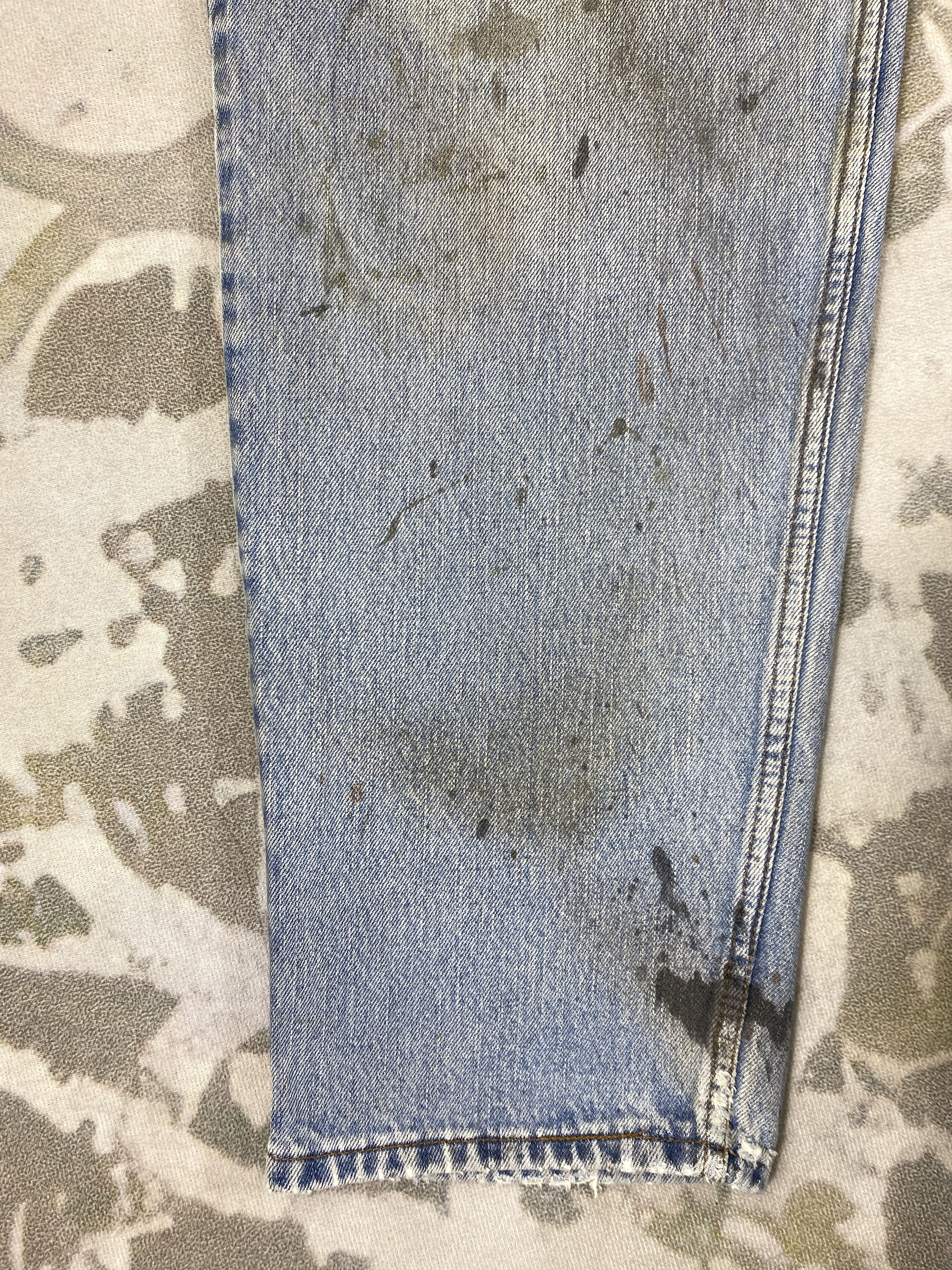 Levi's Dirty Used Blue Vintage Levi's 560 36x31.5 Denim -JN1911 Size US 36 / EU 52 - 15 Thumbnail
