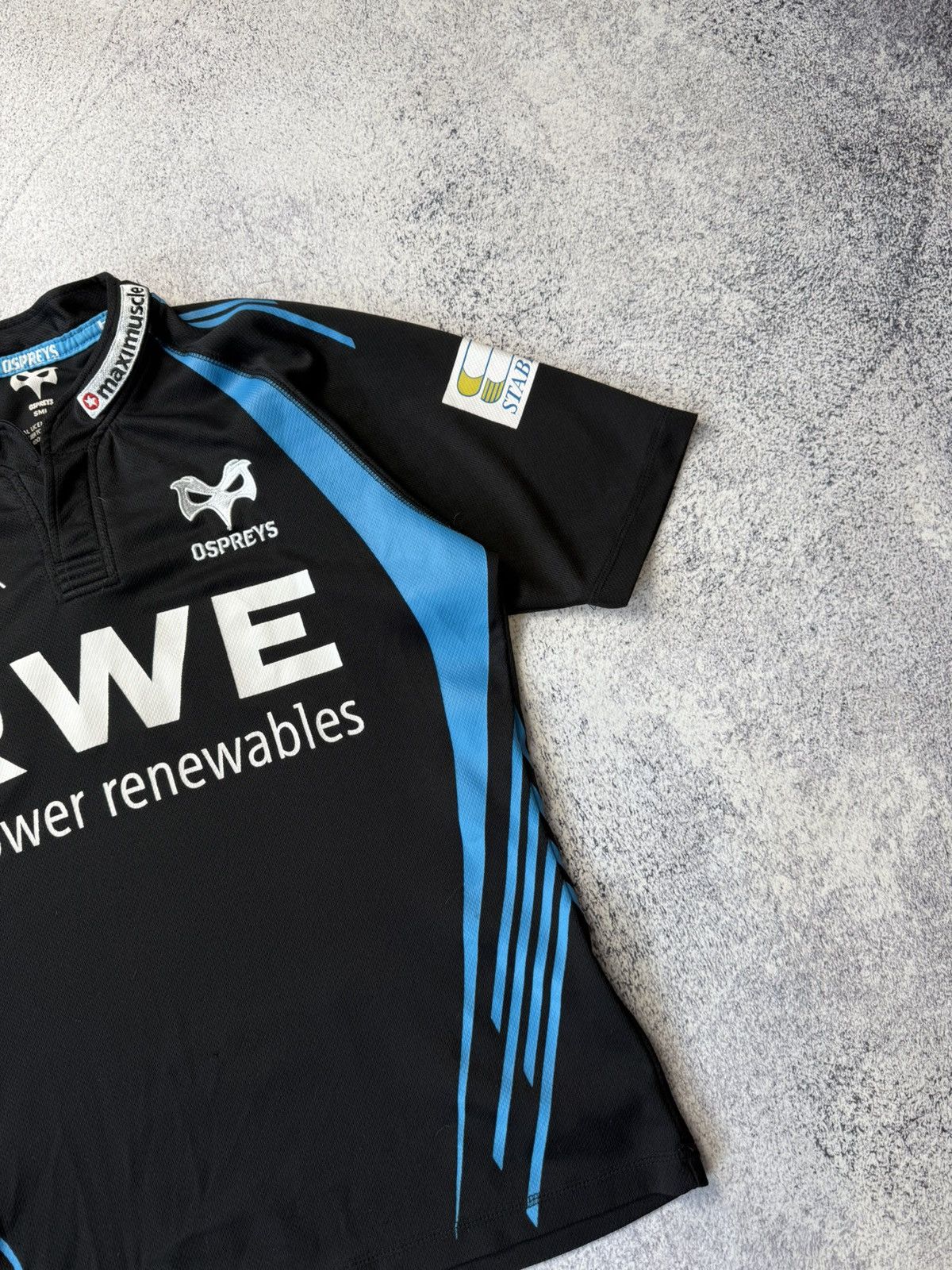 Vintage Ospreys Rugby Union Kooga Great Shape Ospreys Throwback Size US M / EU 48-50 / 2 - 5 Thumbnail