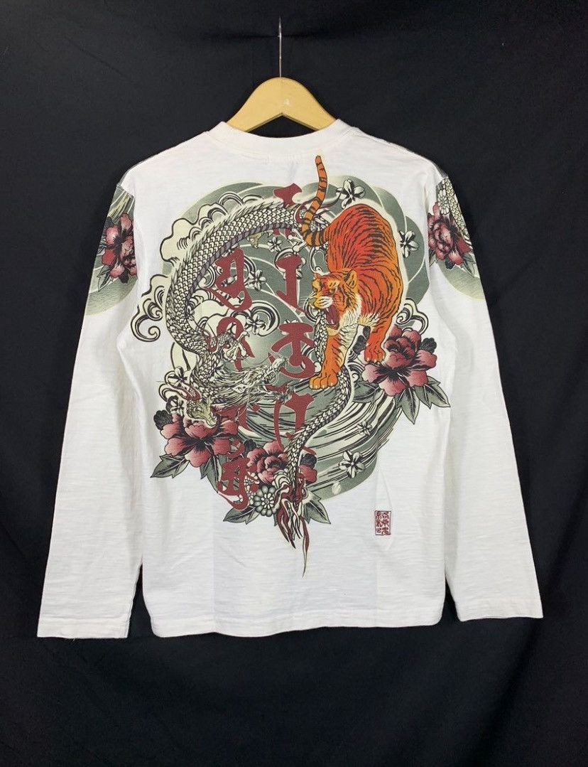 Yasuyuki Ishii Yasuyuki ishii Tattoo long sleeve | Grailed