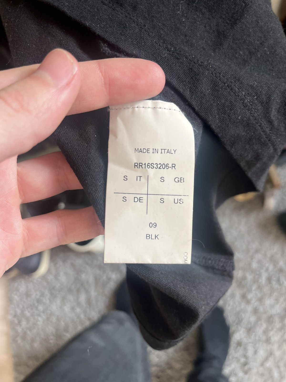 Rick Owens Rick Owens ss16 Cyclops Runway LS Size US S / EU 44-46 / 1 - 5 Thumbnail