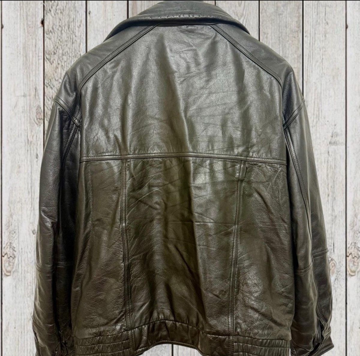 Members Only Vintage Members Only Genuine Leather Jacket – XL Size US XL / EU 56 / 4 - 3 Thumbnail