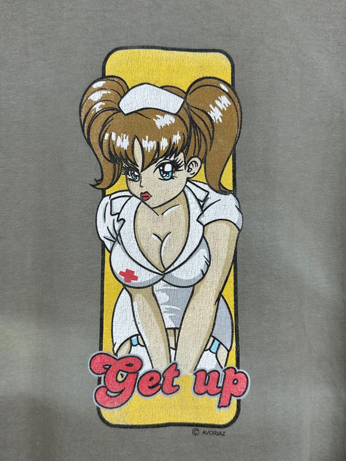 Girl Skateboards Vintage Spirit Get Up Hook Ups Nurse Girl Skateboard T-Shirt Size US L / EU 52-54 / 3 - 9 Thumbnail
