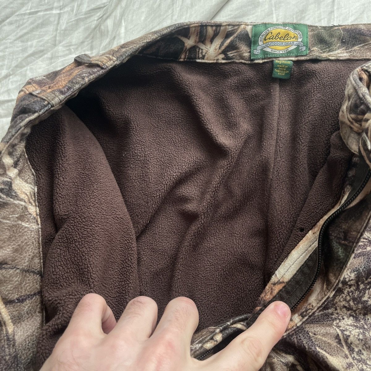 Cabelas Cabelas Camo Fleece Hunting Pants size 34 Size US 34 / EU 50 - 6 Thumbnail