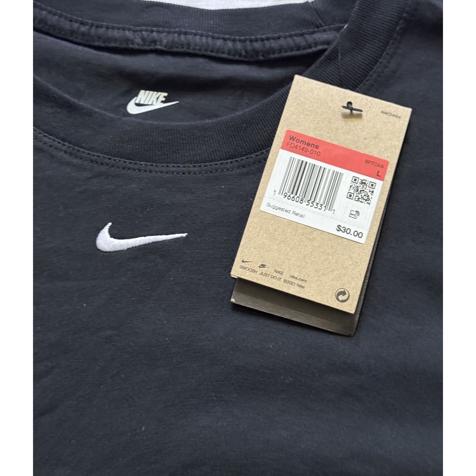 Nike Nike Embroidered Center Logo Swoosh Sportswear Essential L Size L / US 10 / IT 46 - 2 Thumbnail