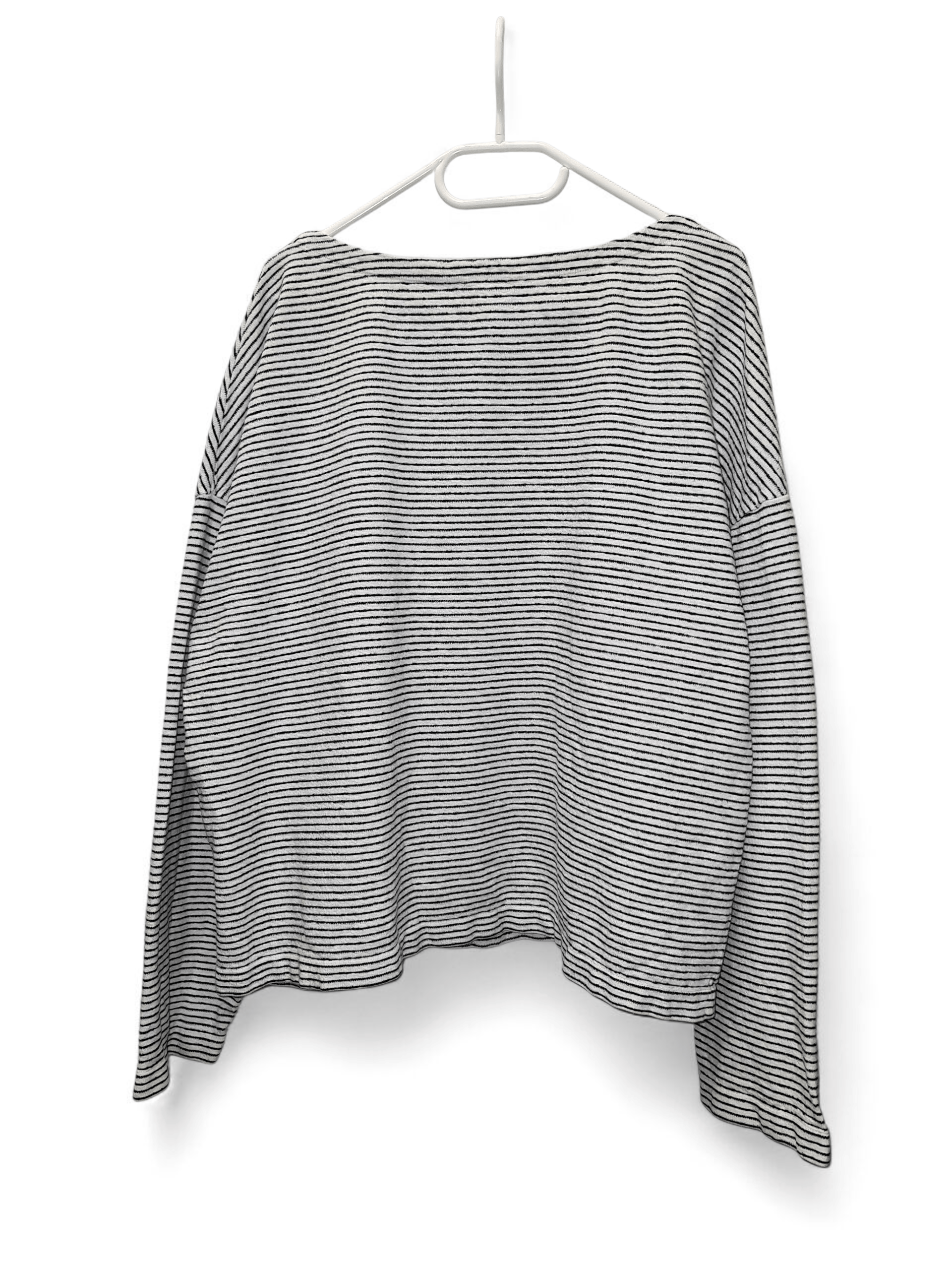 Allsaints AllSaints Adelise ls stripe long sleeve t-shirt tee oversize Size M / US 6-8 / IT 42-44 - 2 Thumbnail