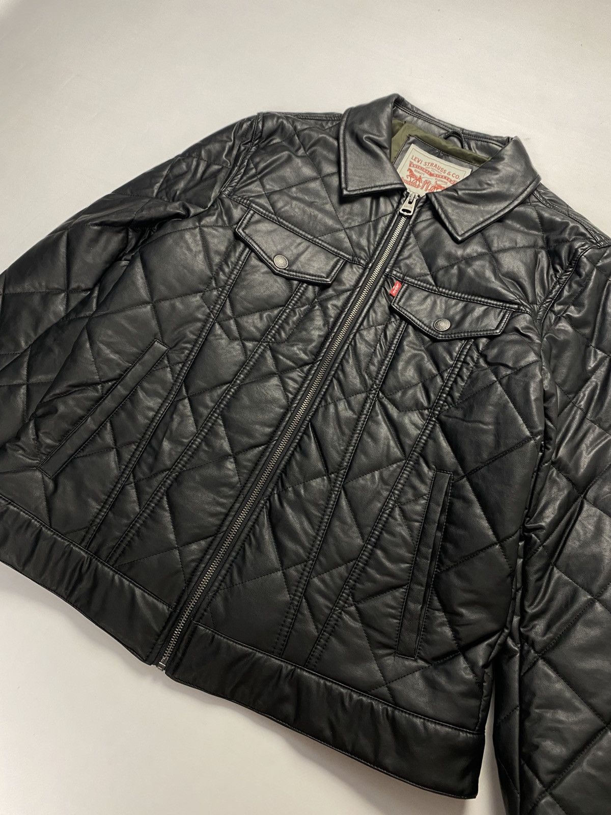 Levi's Levis Leather New Jacket Size US M / EU 48-50 / 2 - 5 Thumbnail
