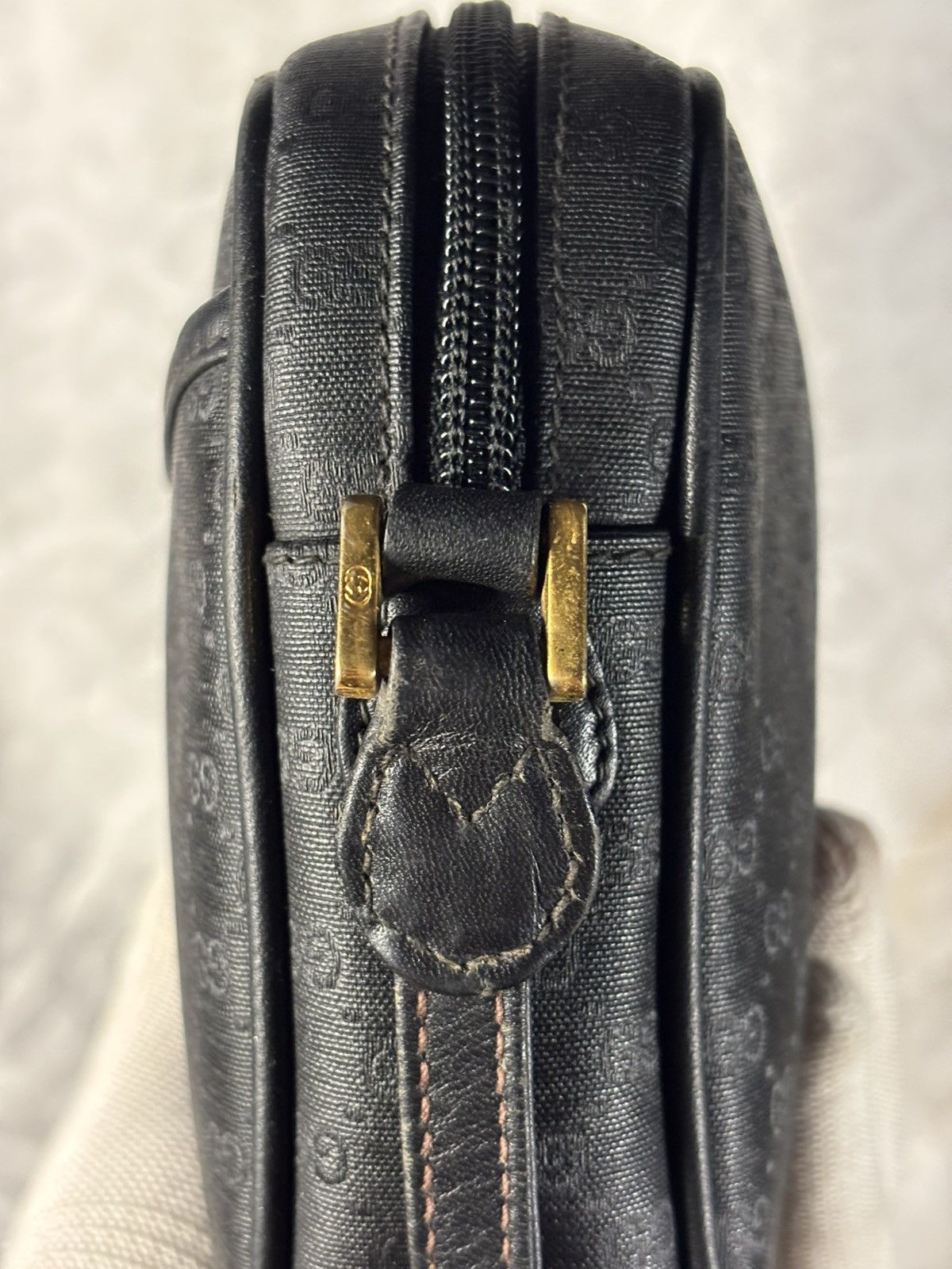Gucci (Rare) Gucci Vintage Crossbody Bag Size ONE SIZE - 14 Thumbnail