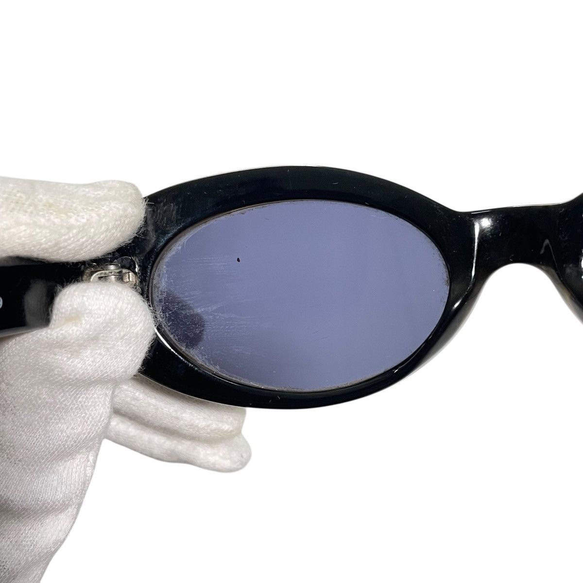 Gucci Gucci 90s Black & Golden Cat Eye Glasses Size ONE SIZE - 13 Thumbnail