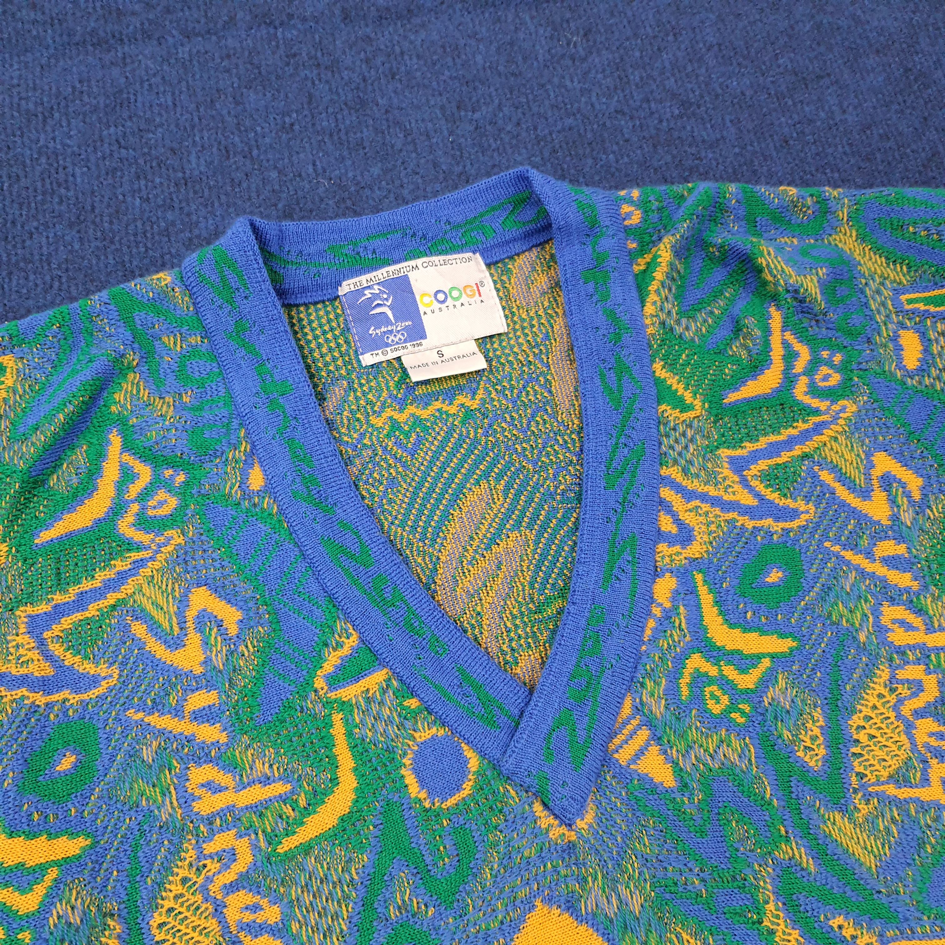 Coogi Vintage Coogi Sydney 2000 Olympic Knitted Wear C264N1 Size US L / EU 52-54 / 3 - 3 Thumbnail