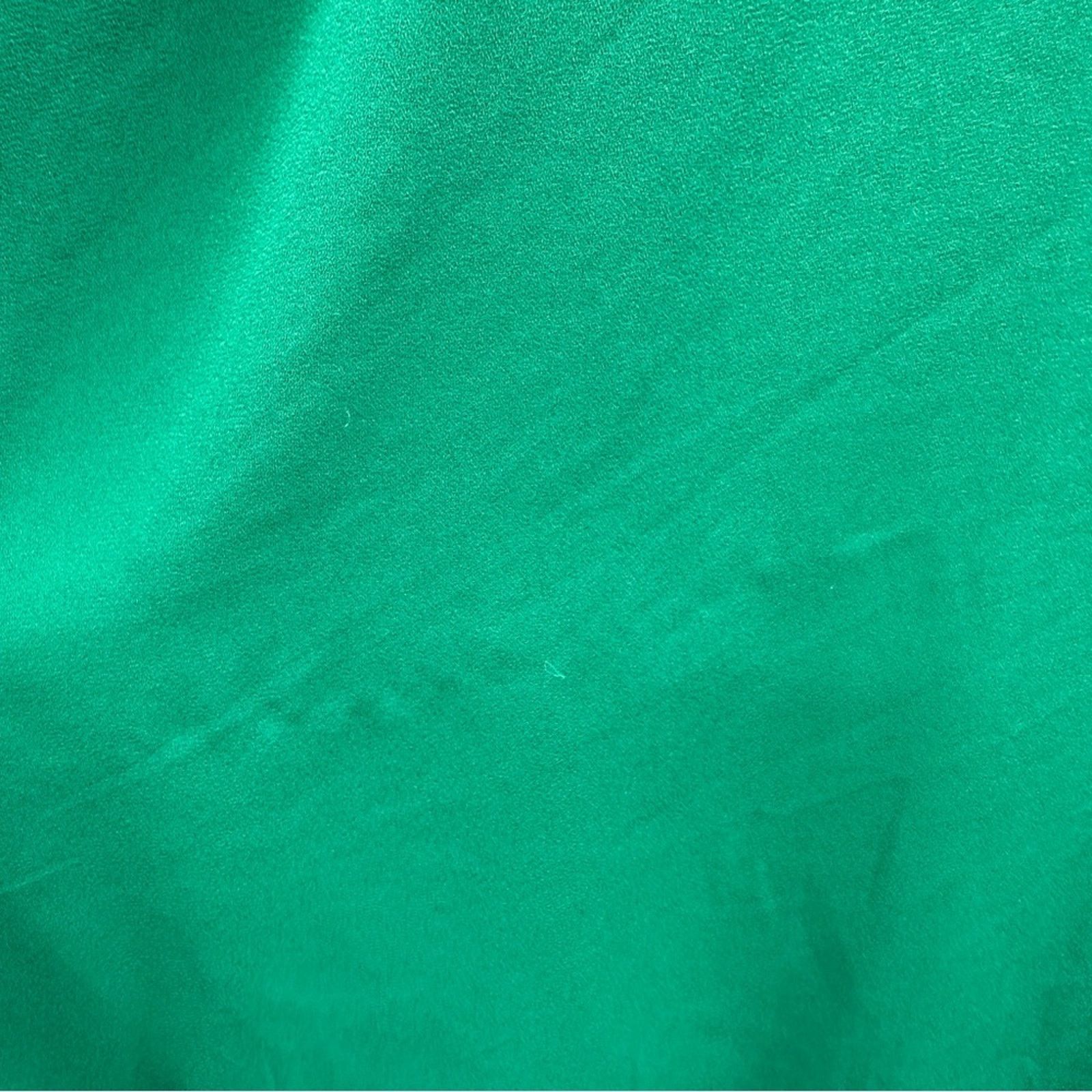 Anthropologie Anthropologie Maeve Valparaiso Green Tie Front Midi Dress Size L / US 10 / IT 46 - 7 Thumbnail