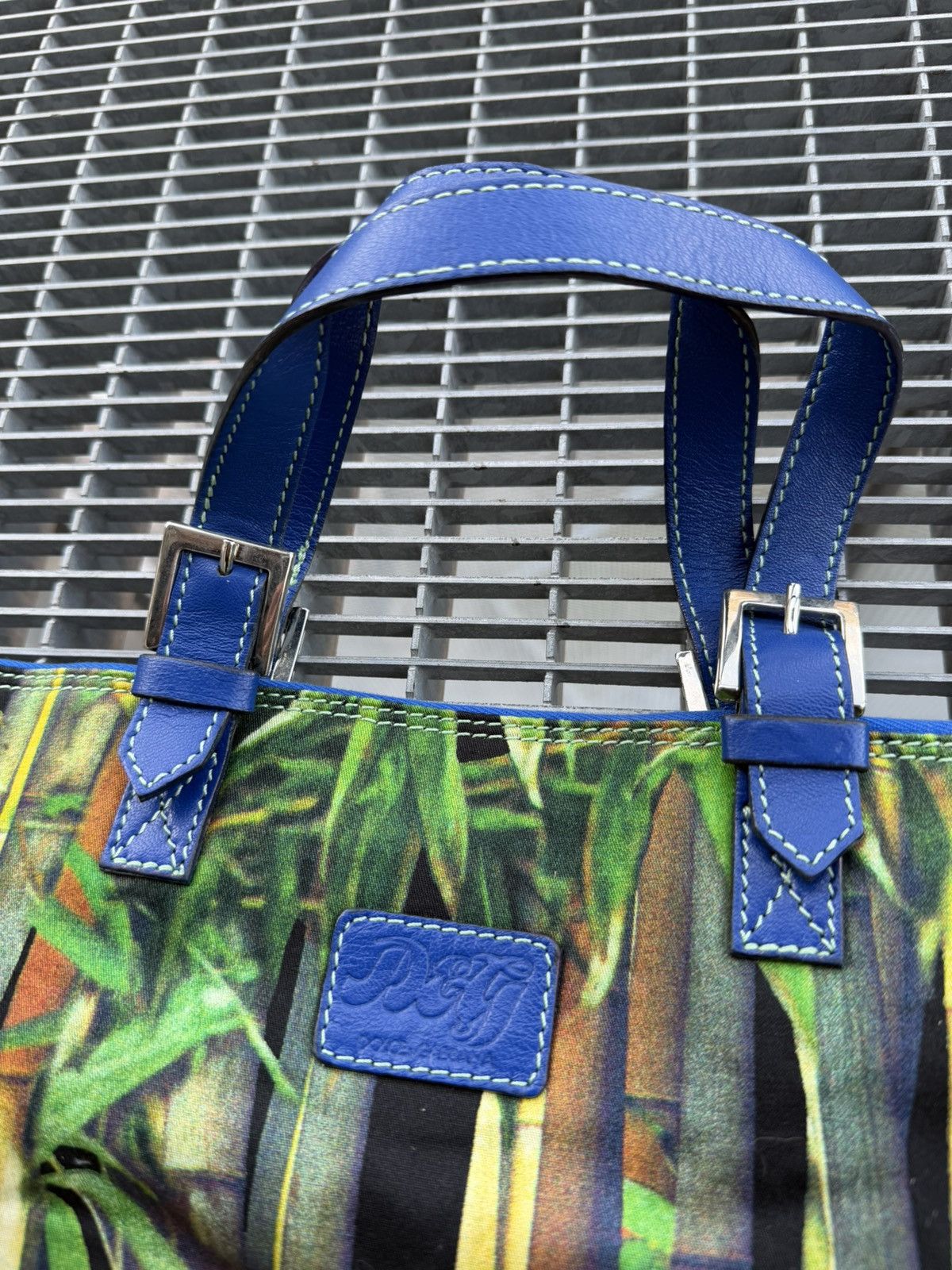 Dolce & Gabbana Archive Dolce & Gabbana Bamboo Print Baguette Handbag Size ONE SIZE - 2 Thumbnail